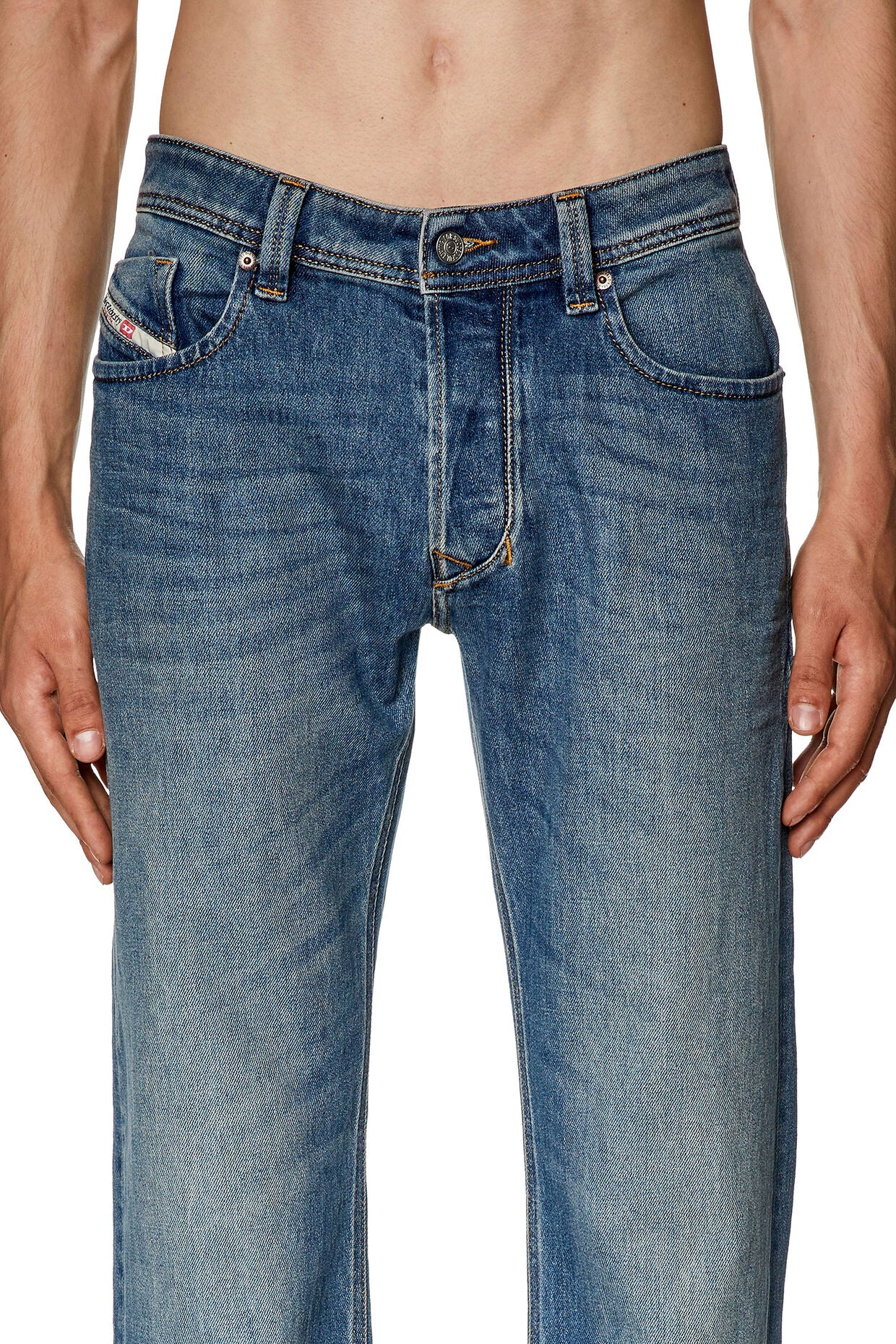 Diesel Men's Straight Fit Jeans
