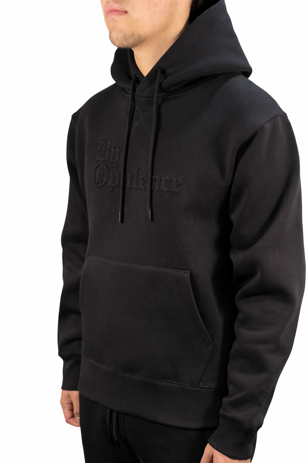 By Opulence Men's Embossed Hoodie