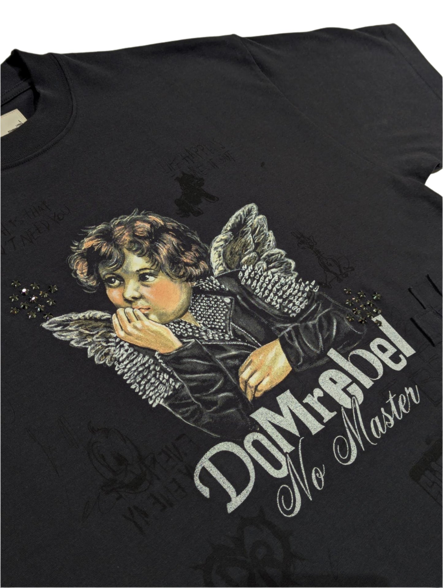 Domrebel Men's T-Shirt with Crystals