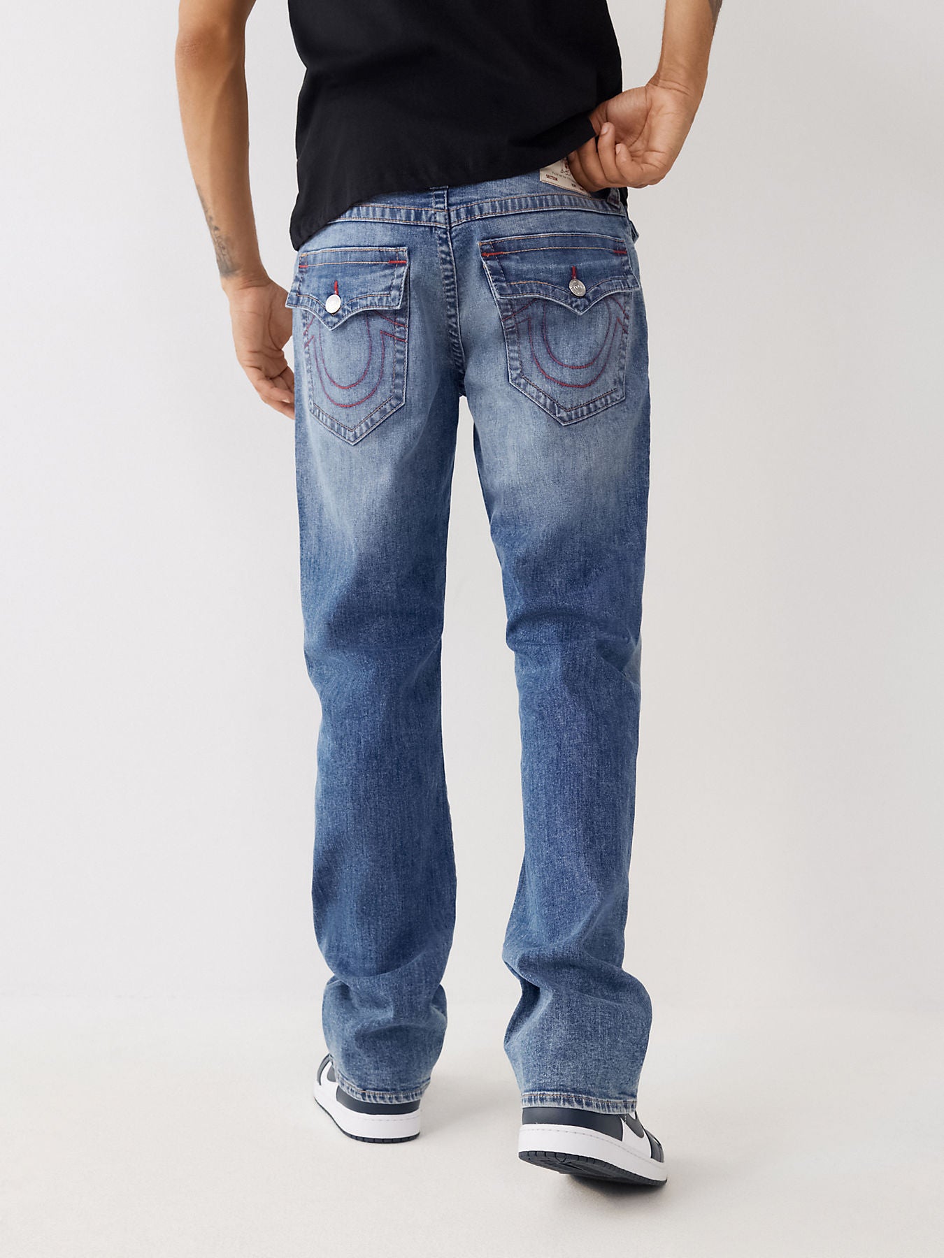 True Religion Men's Ricky Straight Jeans