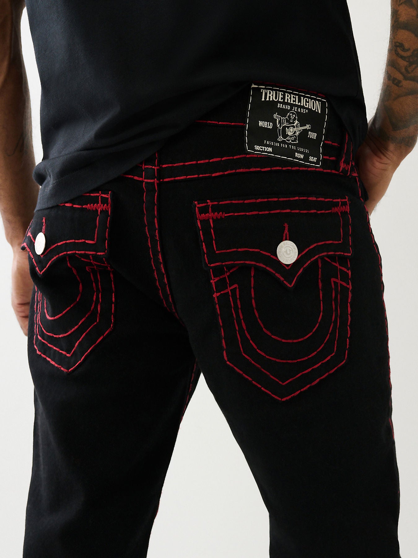 True Religion Men's Ricky Straight Jeans
