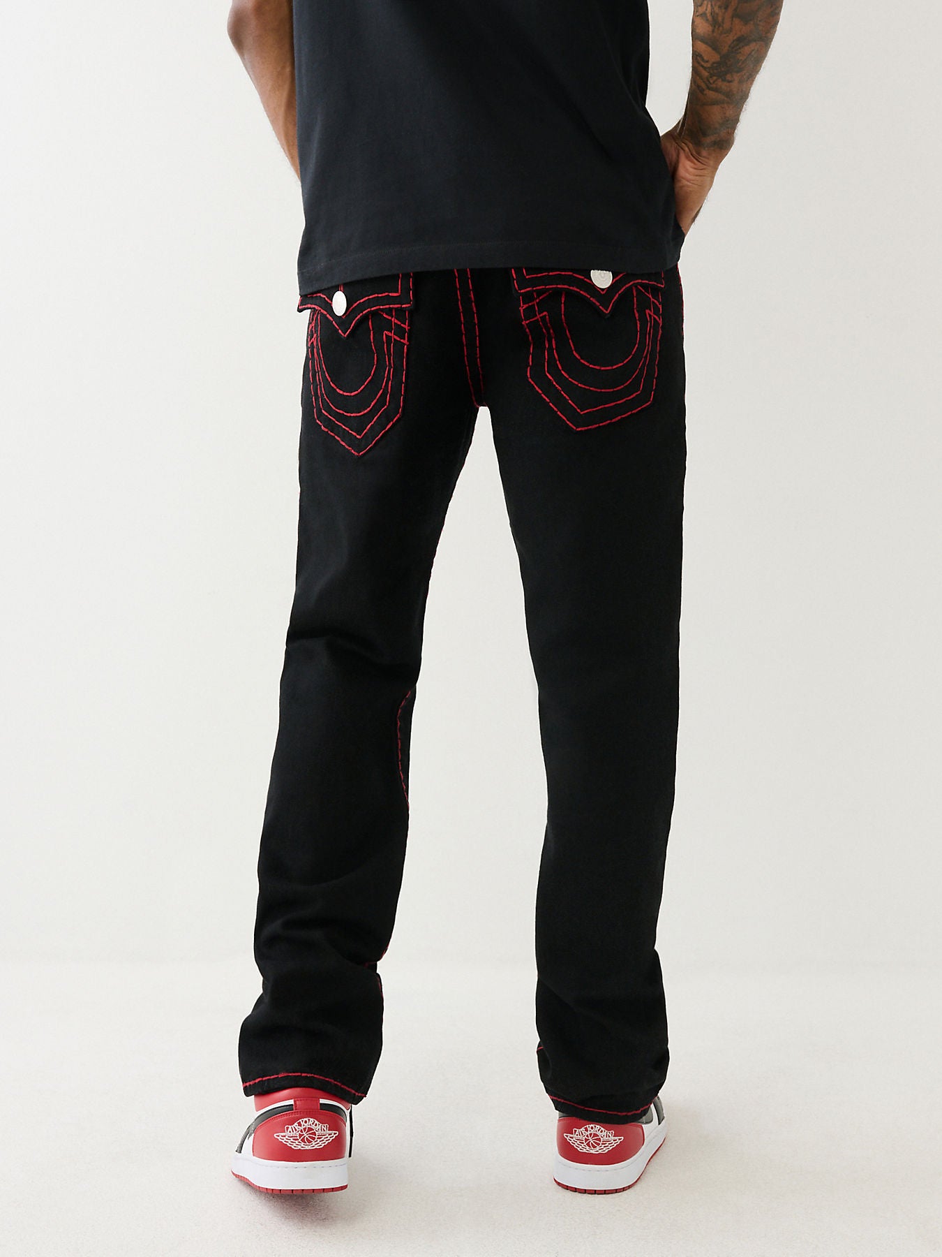 True Religion Men's Ricky Straight Jeans