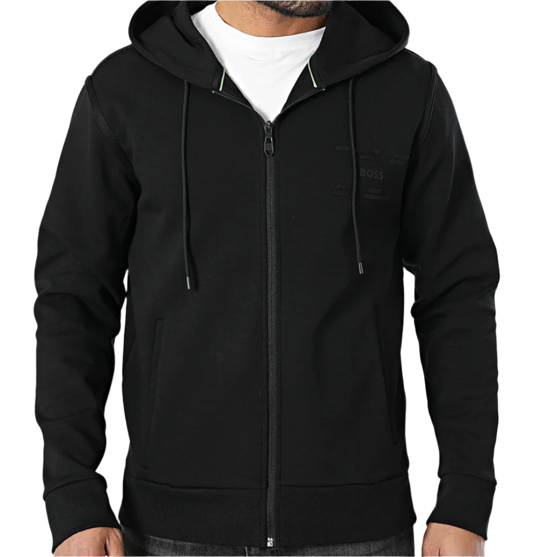 Boss Athleisure Men's Zip-Up Hoodie