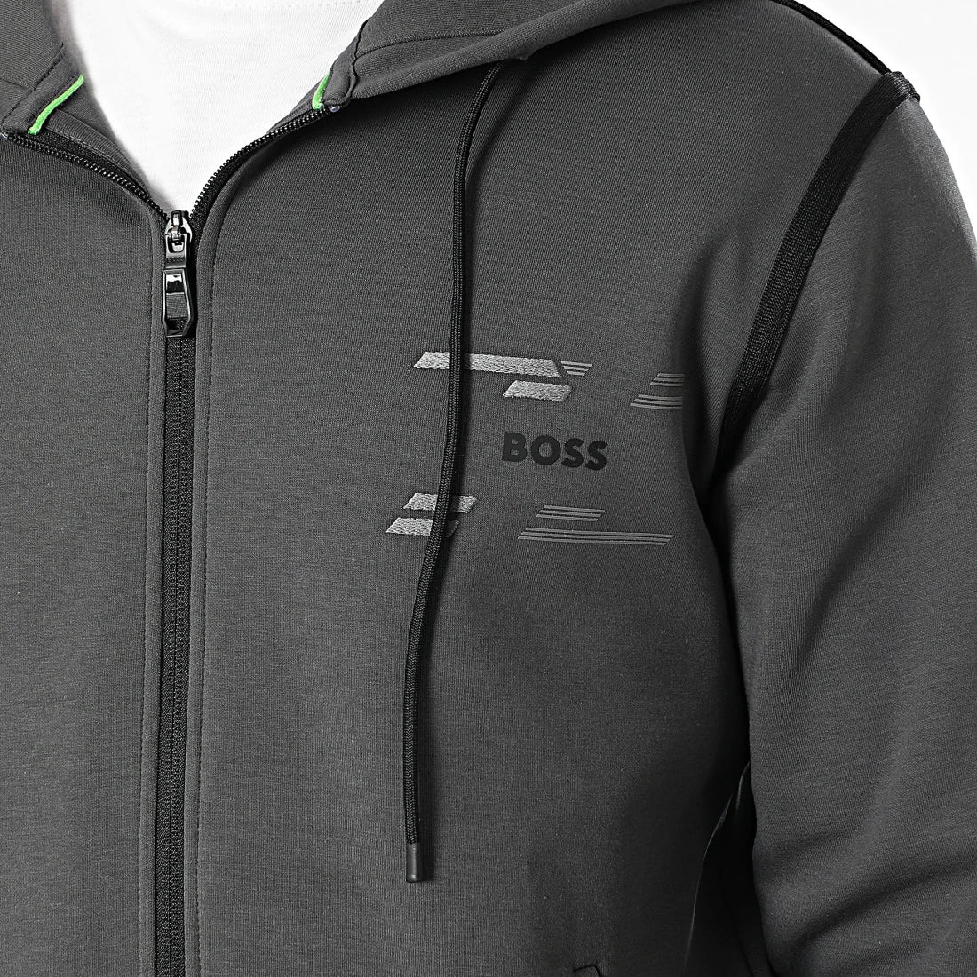Boss Athleisure Men's Zip-Up Hoodie