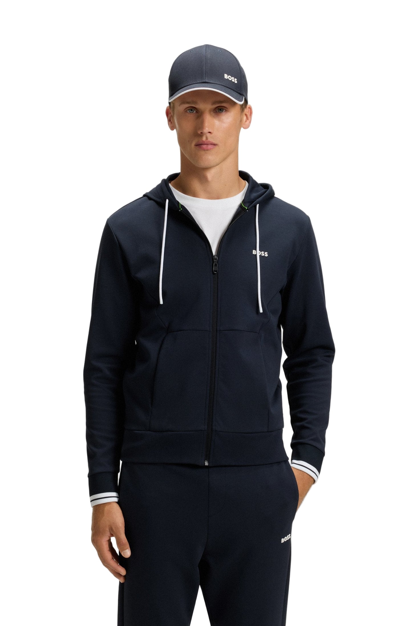 Boss Athleisure Men's Zip-Up Hoodie