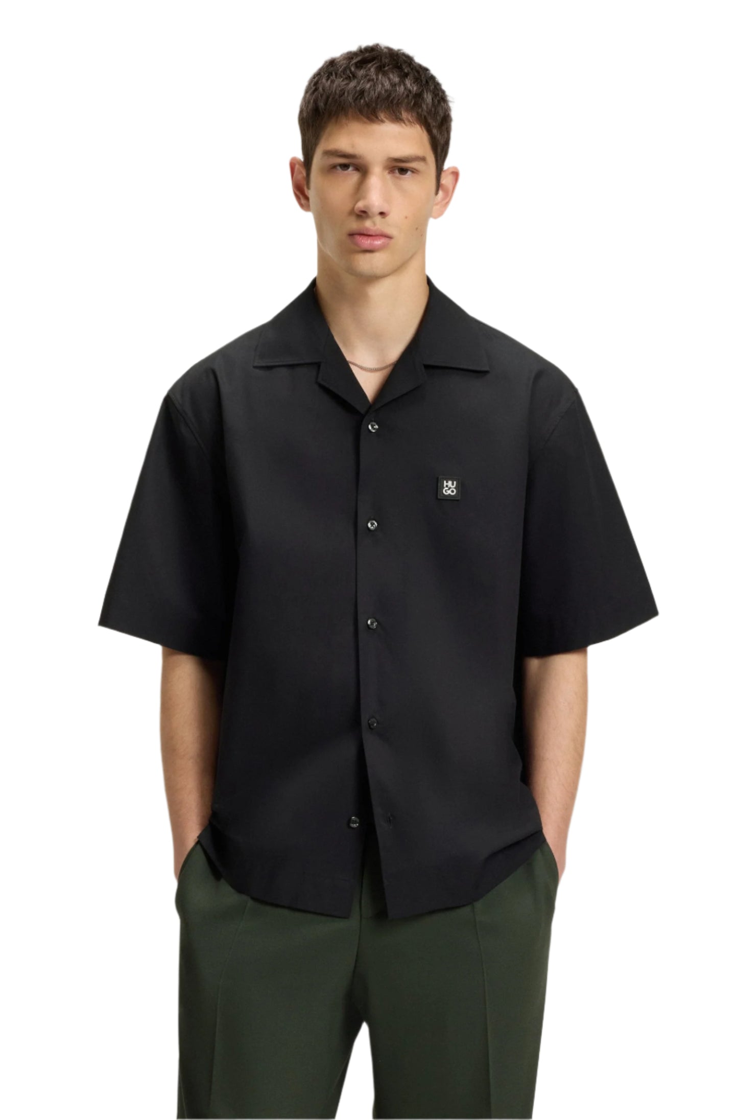 Hugo Men's Oversized Button-Up