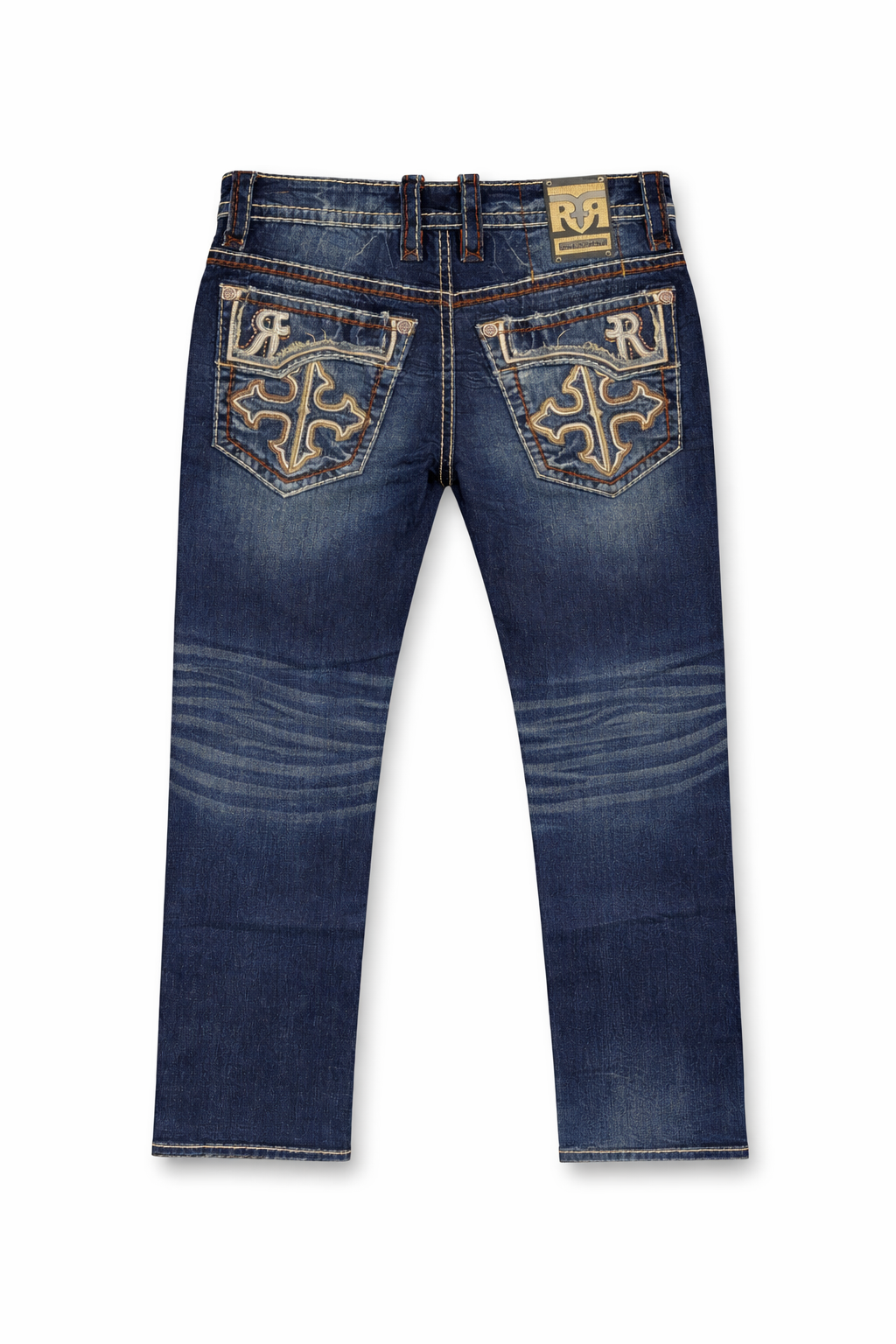 Rock Revival Men's Straight Fit Jeans 32"