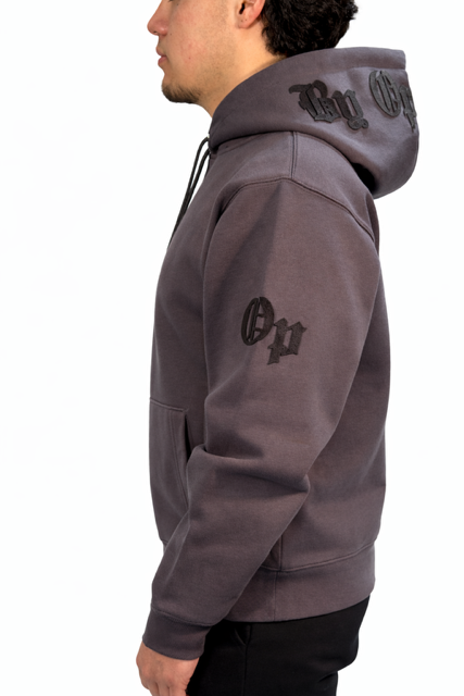 By Opulence Men's Flocking Hoodie