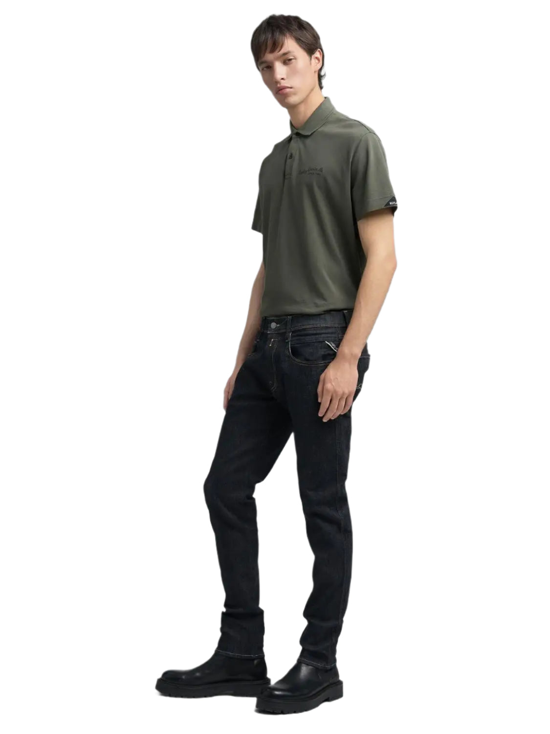 Replay Men's Anbass HyperFlex Slim Fit Jeans