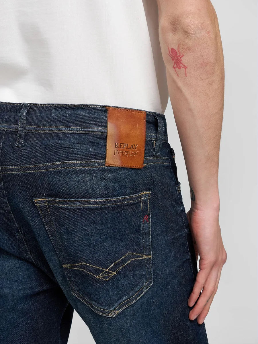 Replay Men's Grover Straight Fit Jeans 32"