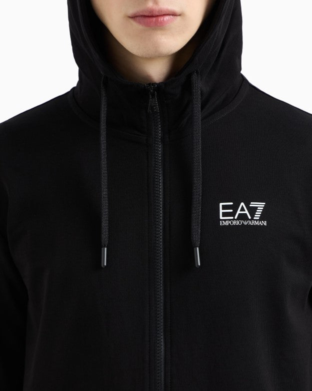 EA7 Men's Zip-Up Hoodie