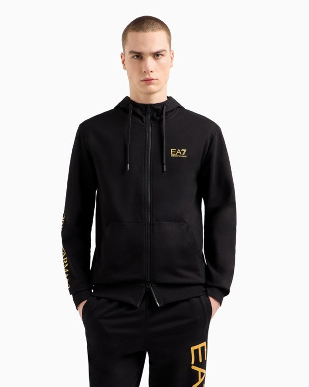 EA7 Men's Zip-Up Hoodie