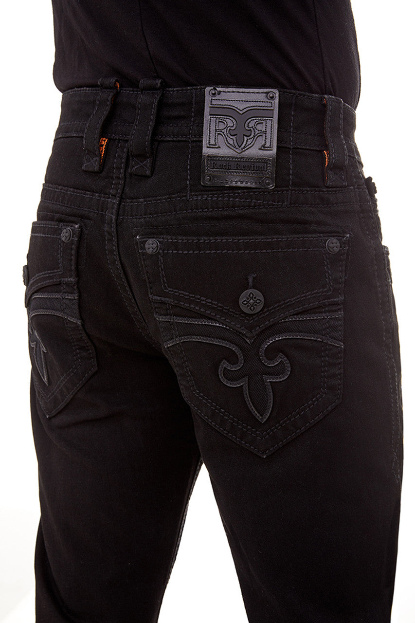 Rock Revival Men's Alt Straight Jeans 34"