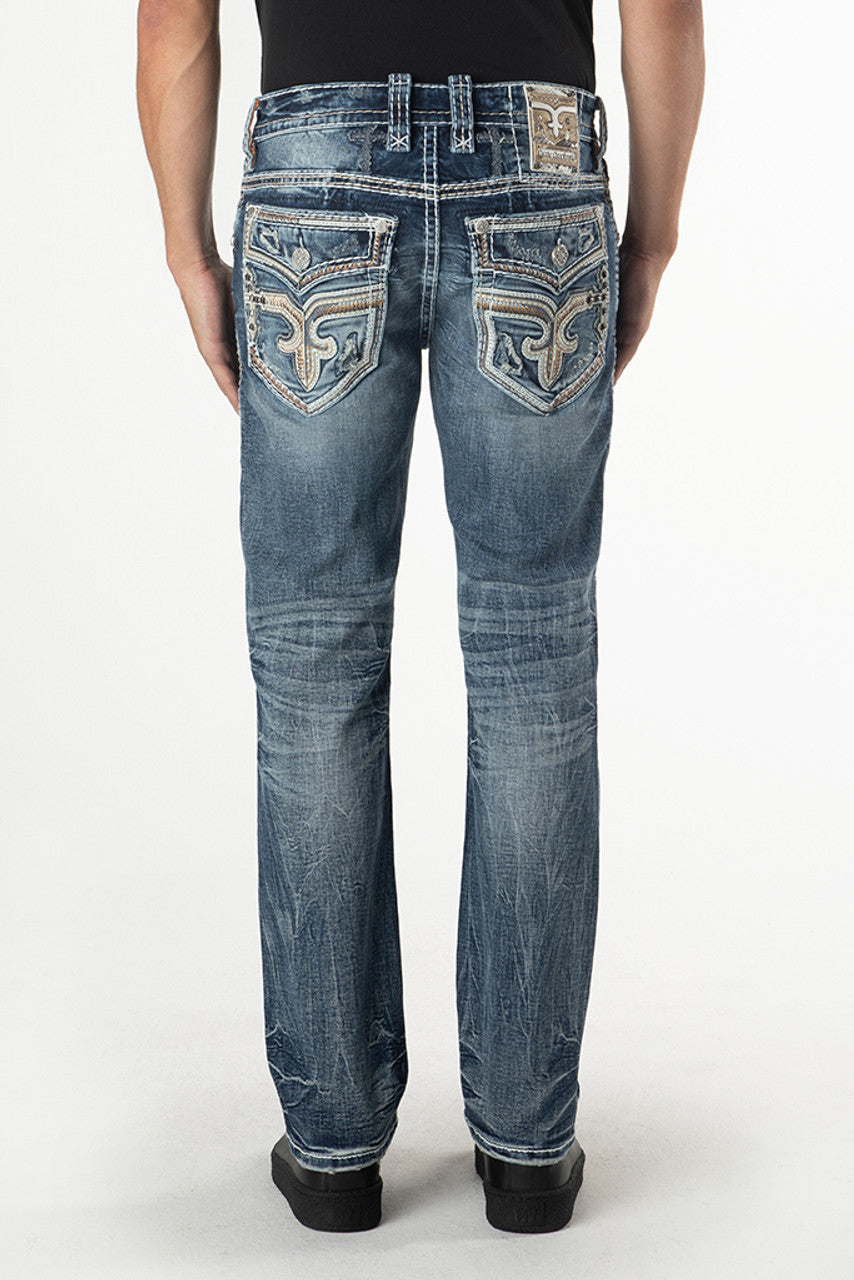 Rock Revival Men's Straight Fit Jeans