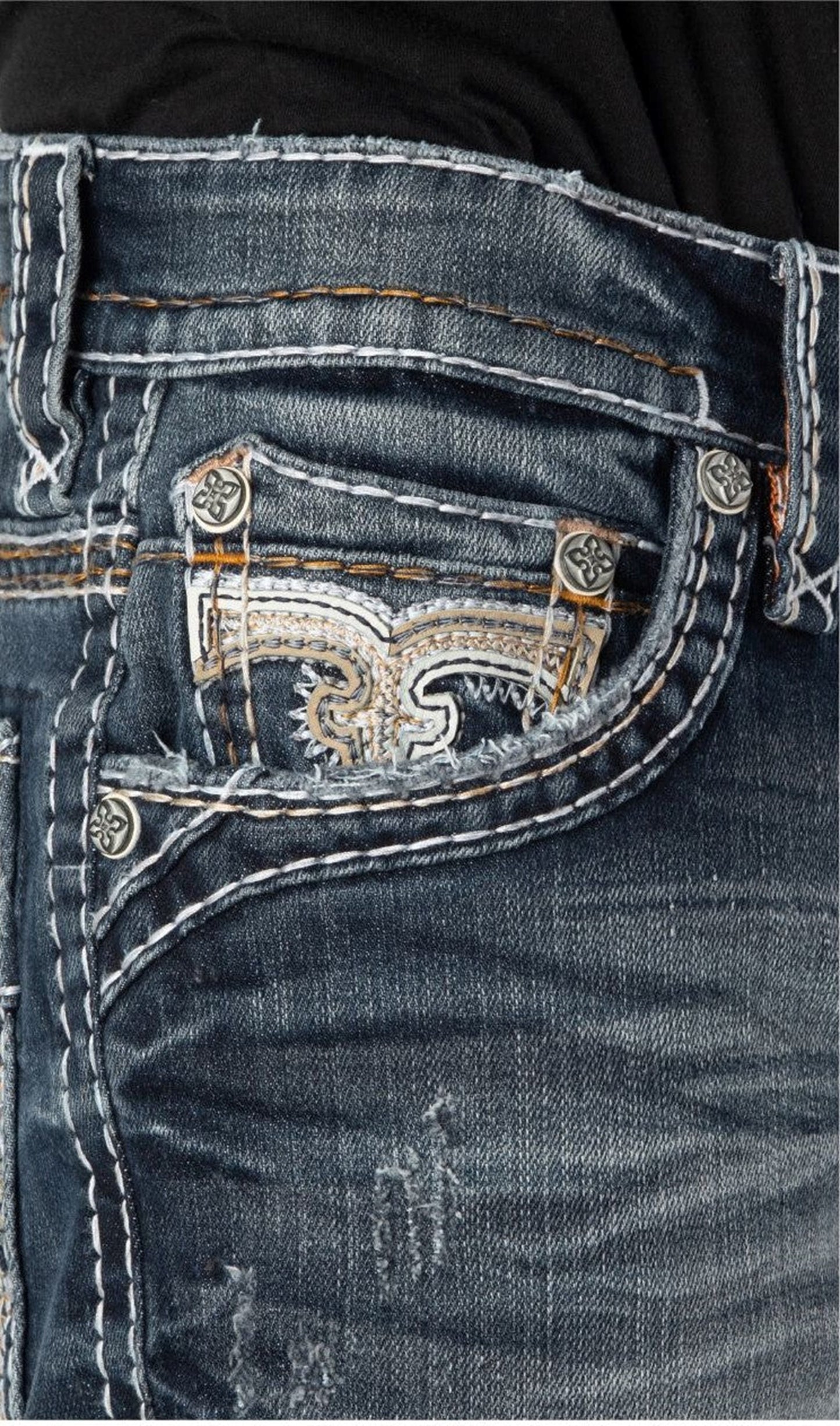 Rock Revival Men's Bootcut Jeans 32"
