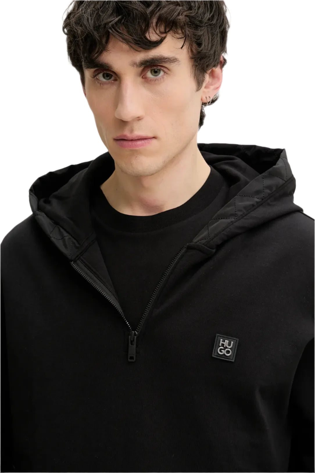 Hugo Men's Zip-neck Hoodie