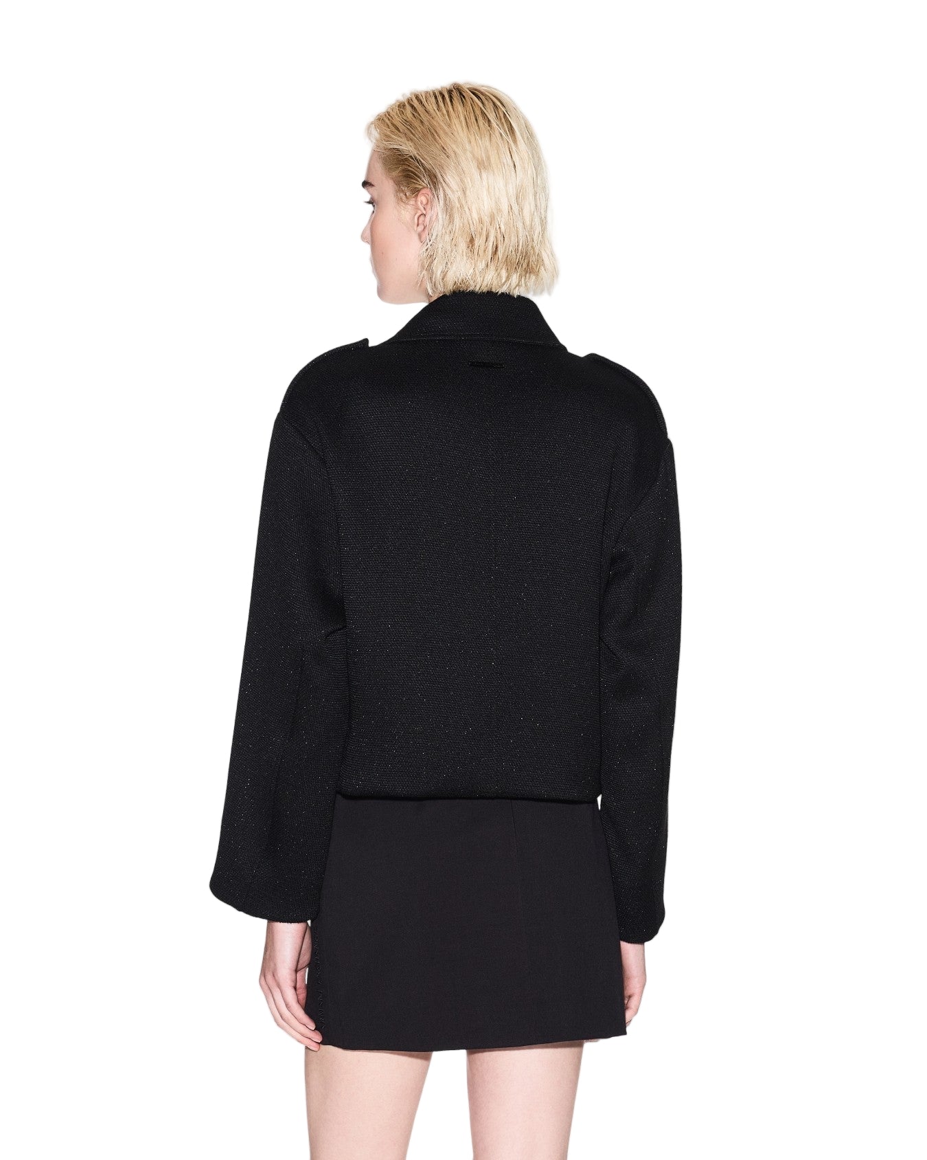 Armani Exchange Women's Fabric Biker Jacket