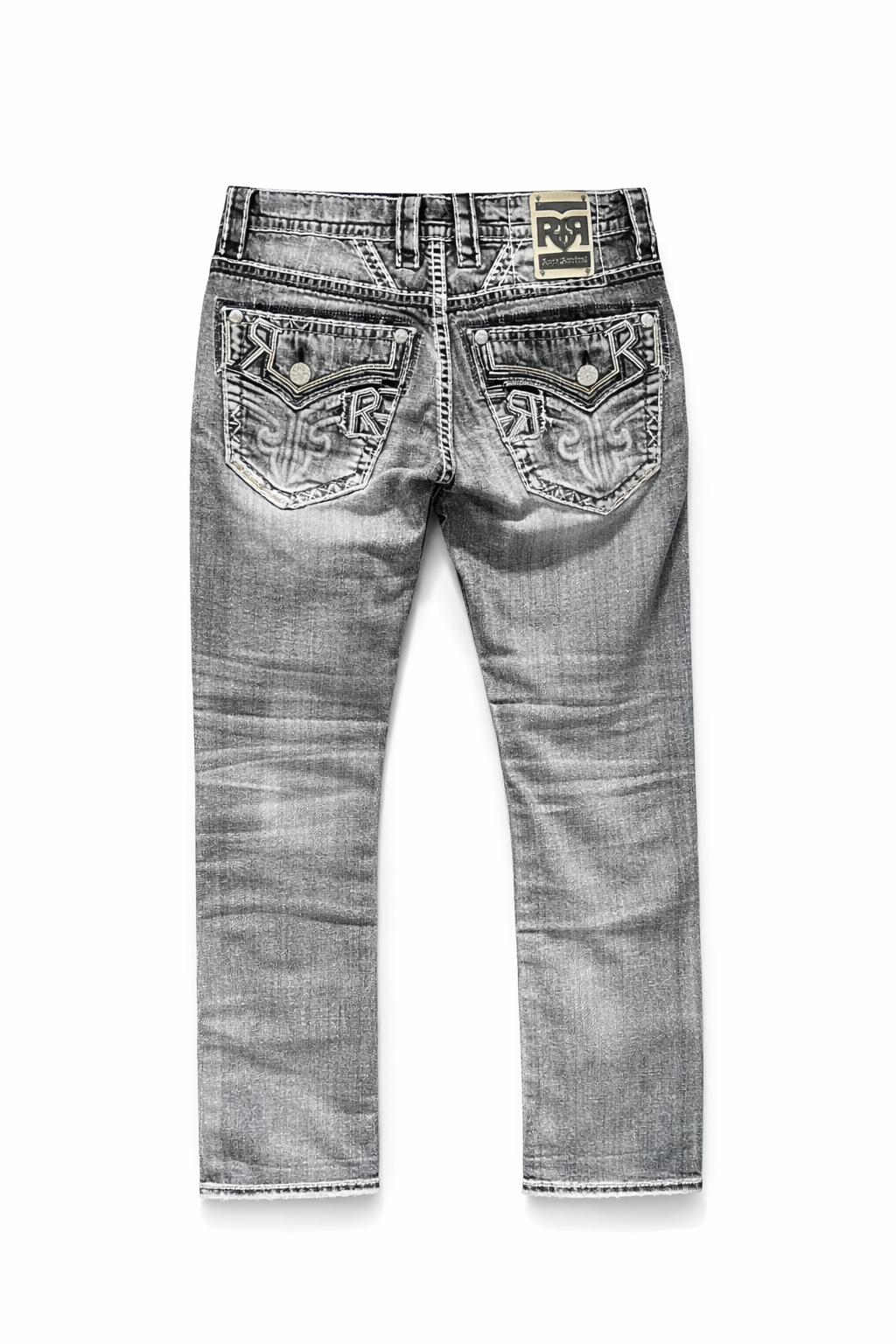 Rock Revival Men's Straight Fit Jeans 32"