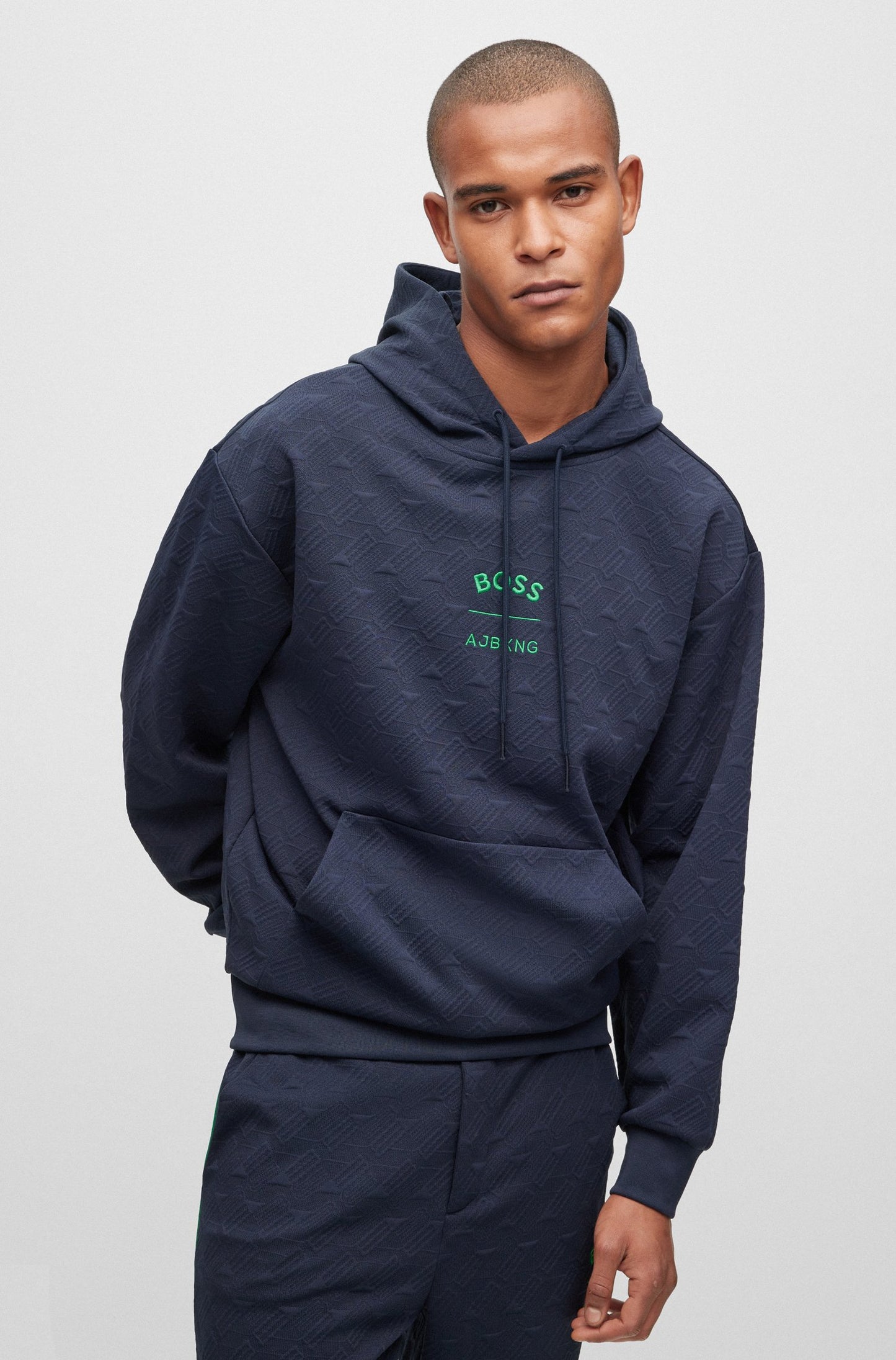 Boss x AJBXNG Men's Pullover Hoodie