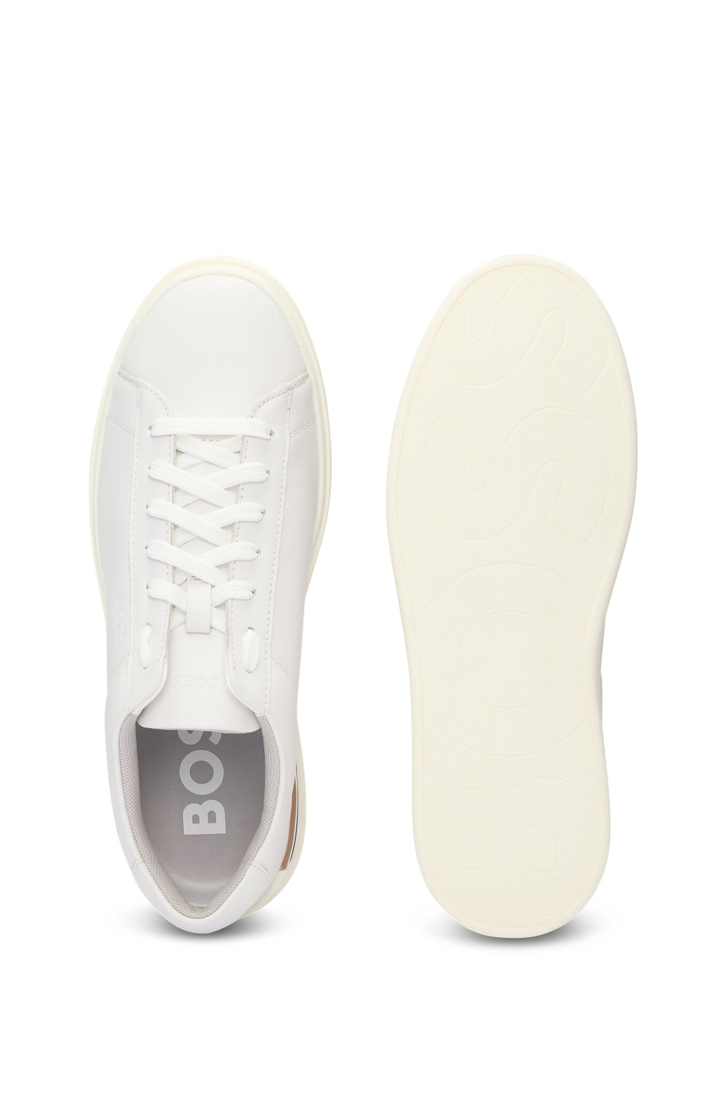 Boss Men's Leather Trainer