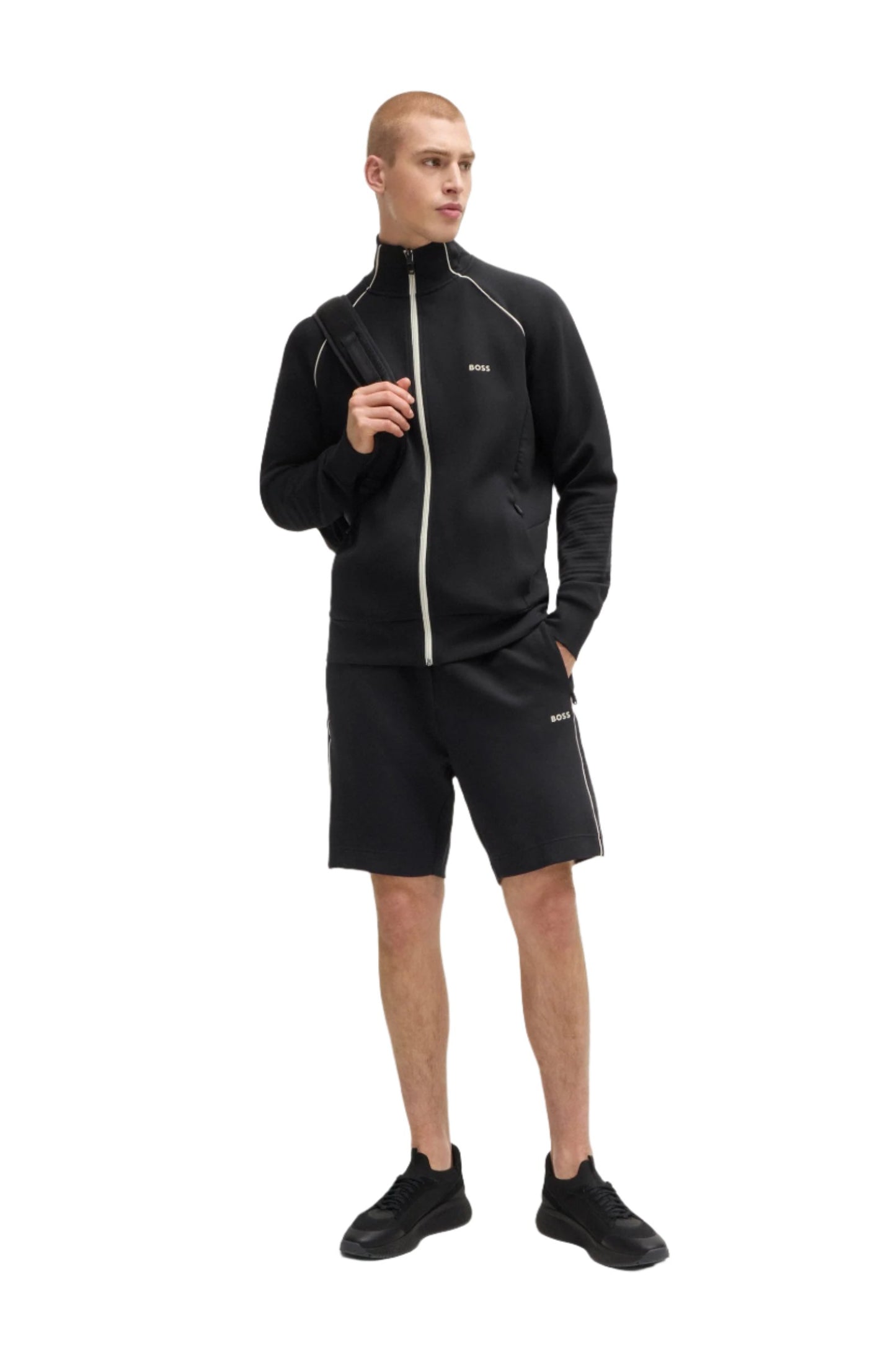 Boss Athleisure Men's Zip Up Sweater