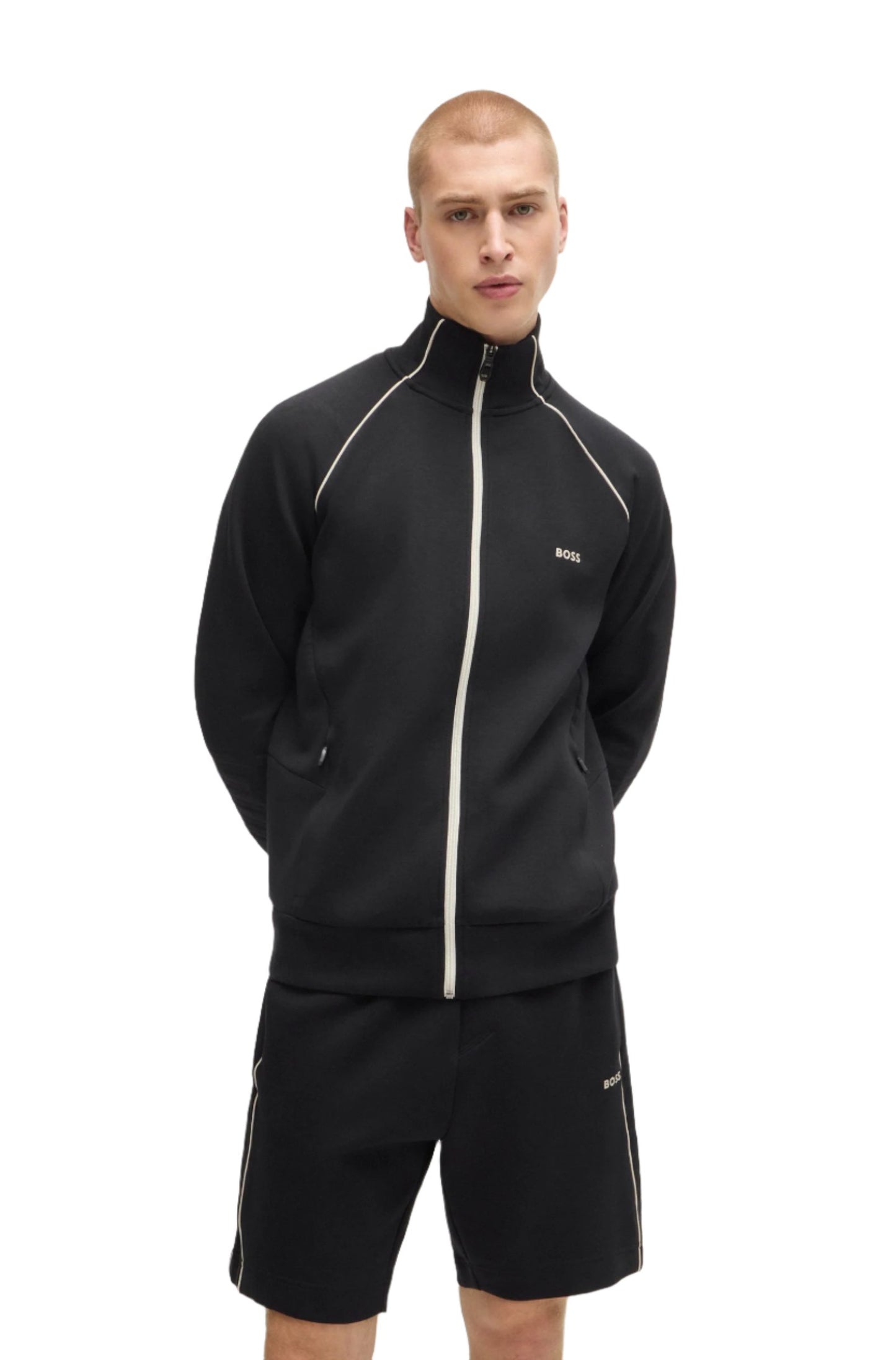 Boss Athleisure Men's Zip Up Sweater