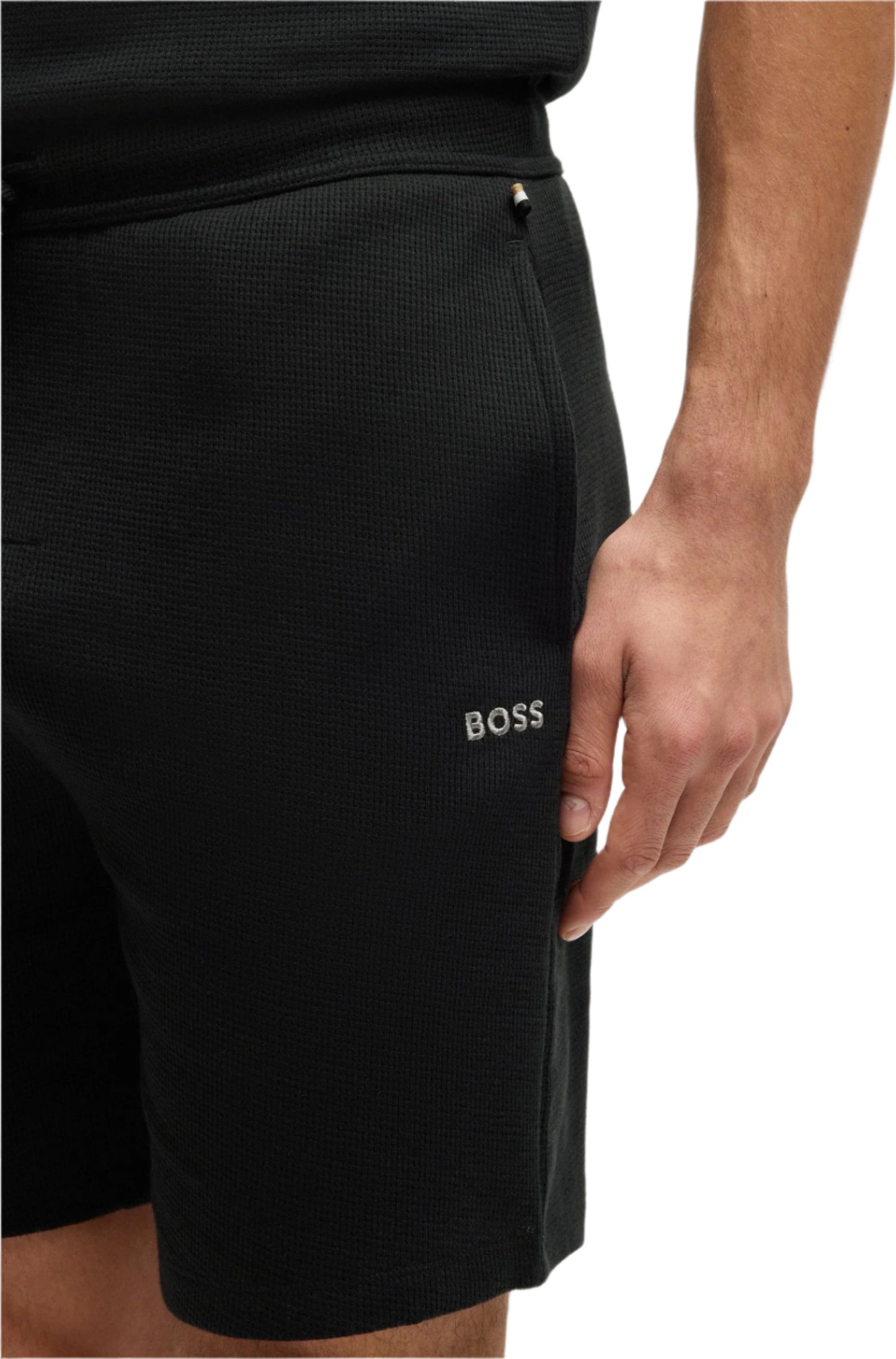 Boss Loungewear Men's Waffle Knit Shorts