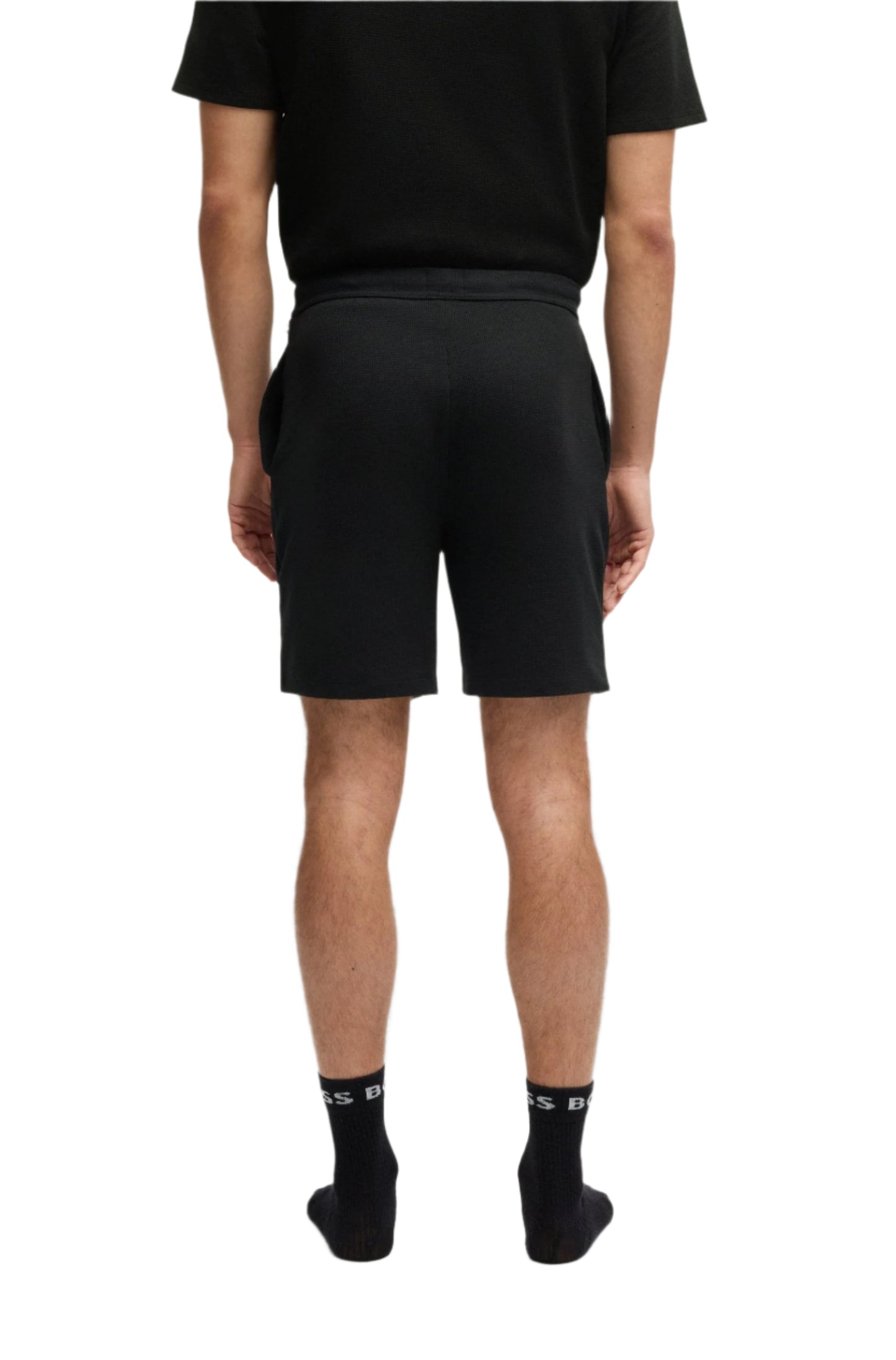 Boss Loungewear Men's Waffle Knit Shorts