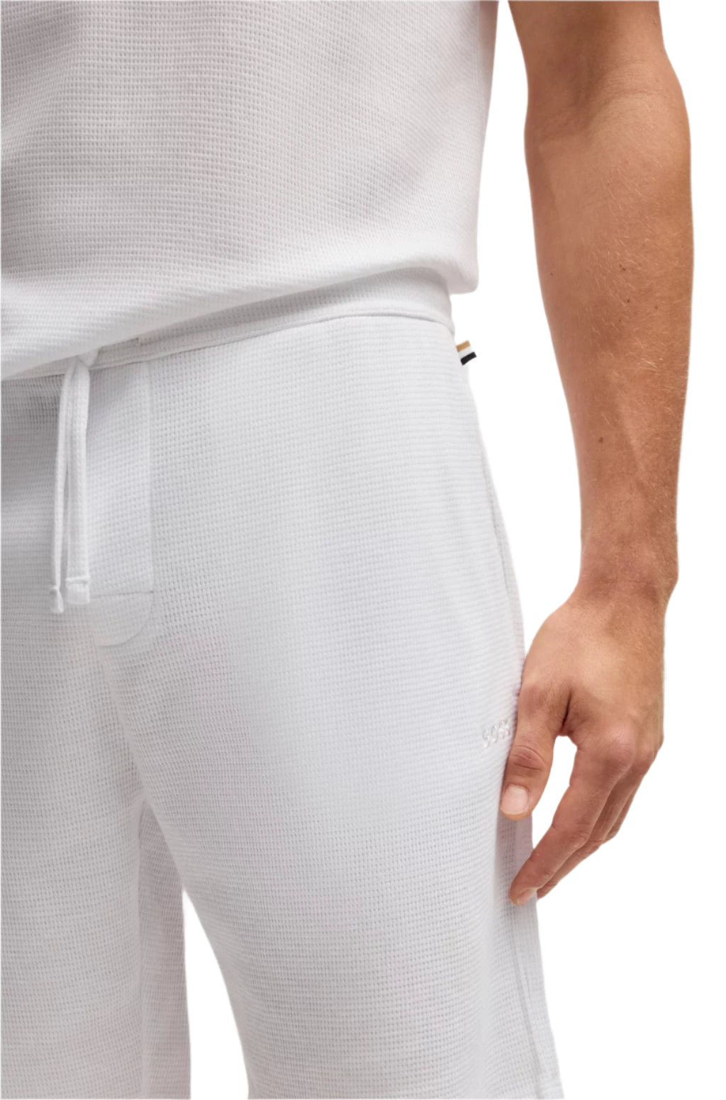 Boss Loungewear Men's Waffle Knit Shorts