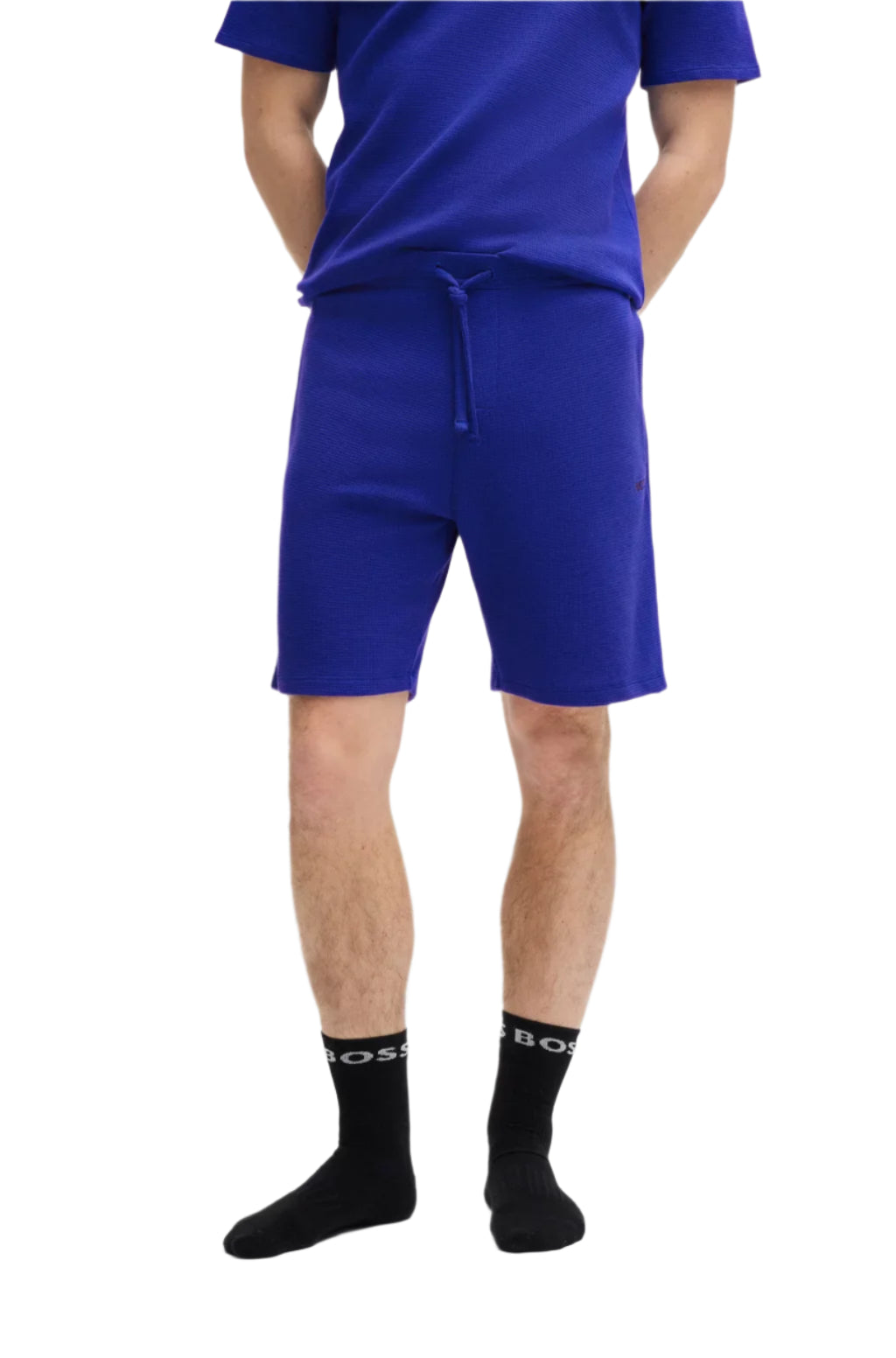 Boss Loungewear Men's Waffle Knit Shorts