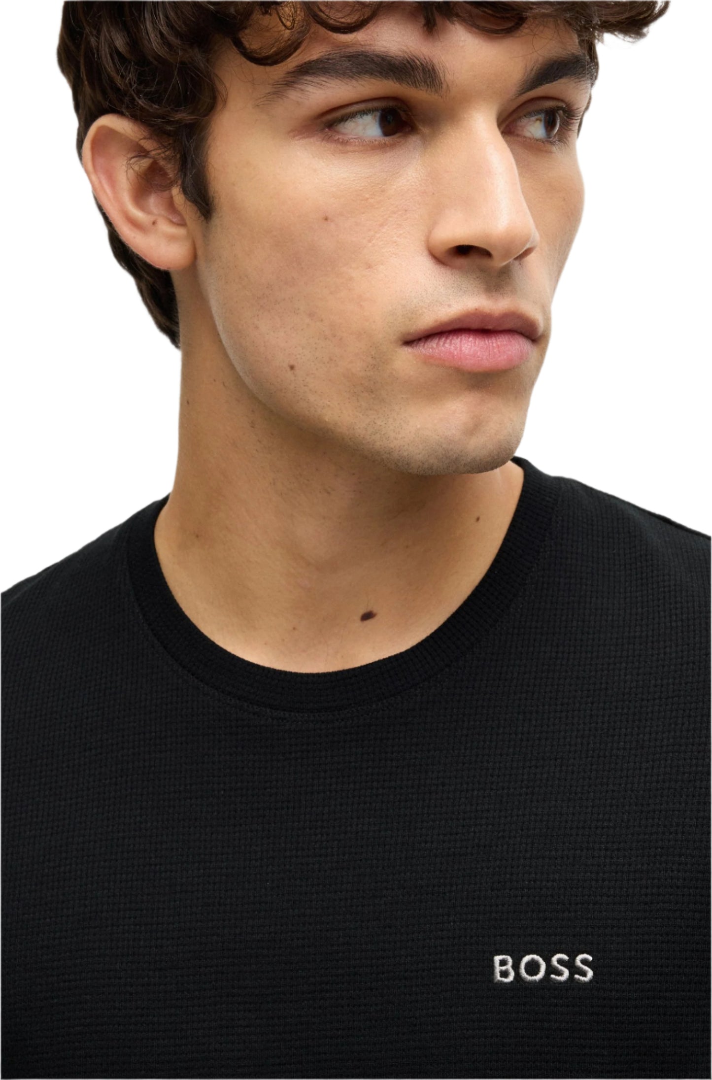 Boss Loungewear Men's Waffle Knit T-Shirt