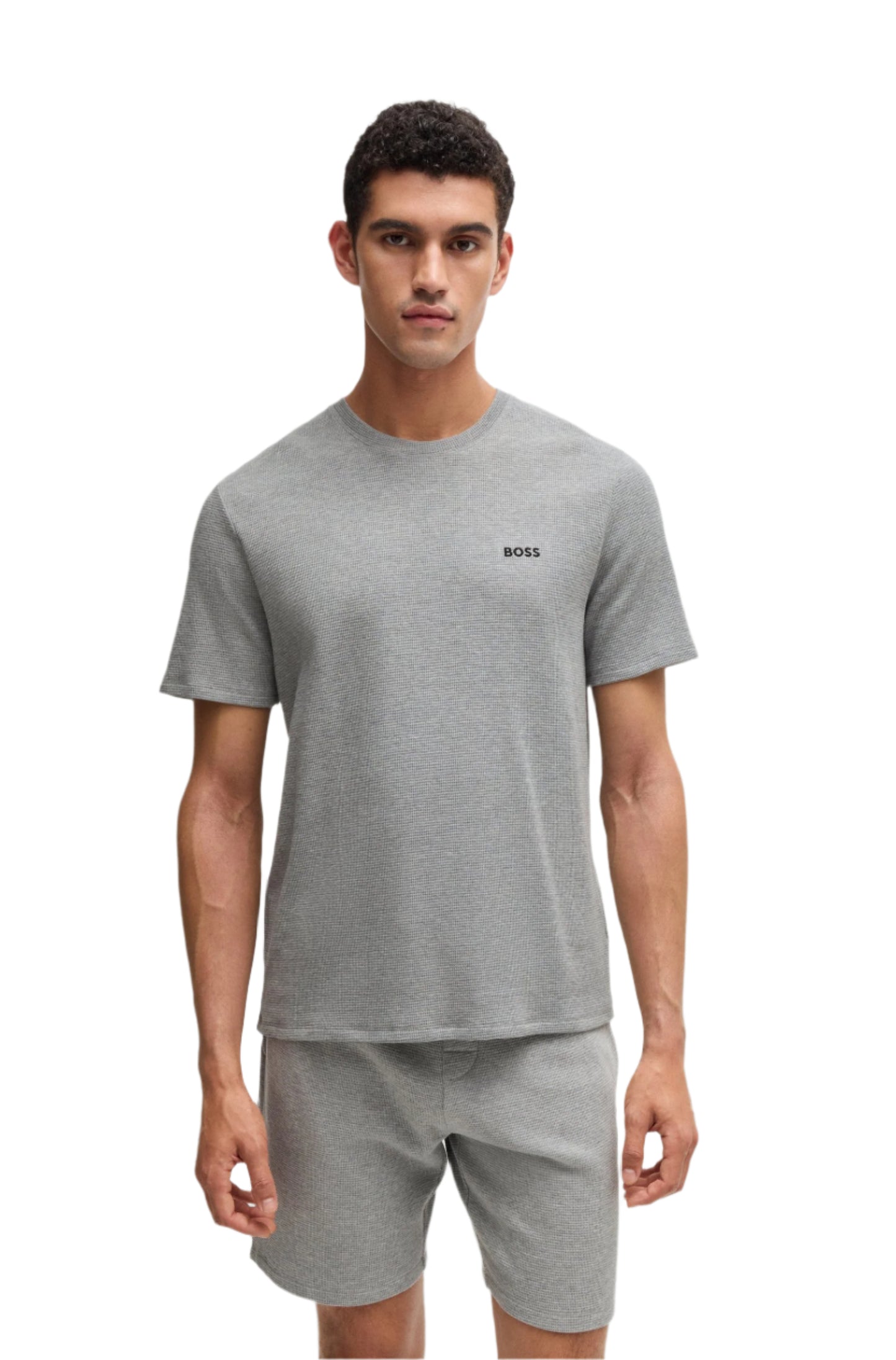 Boss Loungewear Men's Waffle Knit T-Shirt