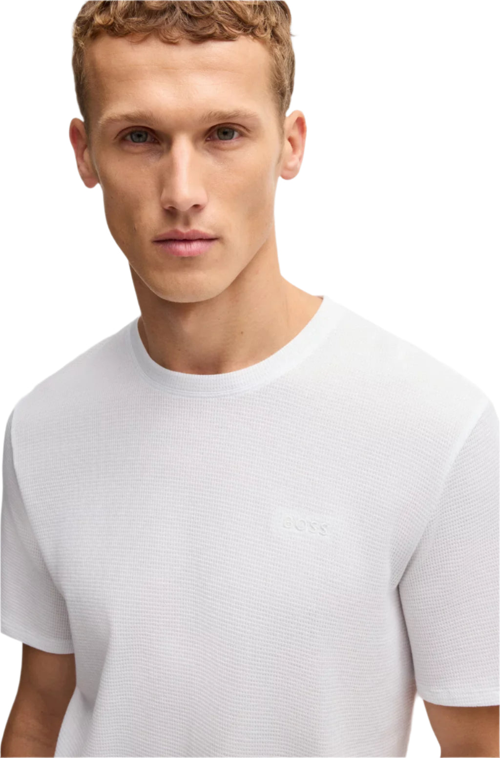 Boss Loungewear Men's Waffle Knit T-Shirt