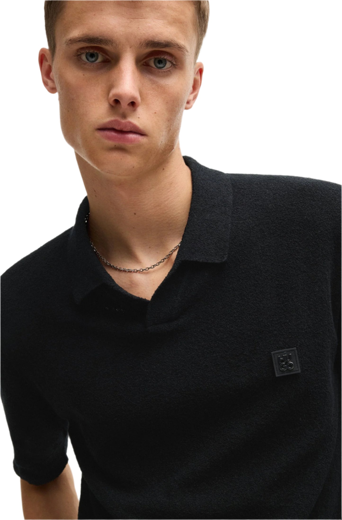 Hugo Men's Johnny-Collar Knit