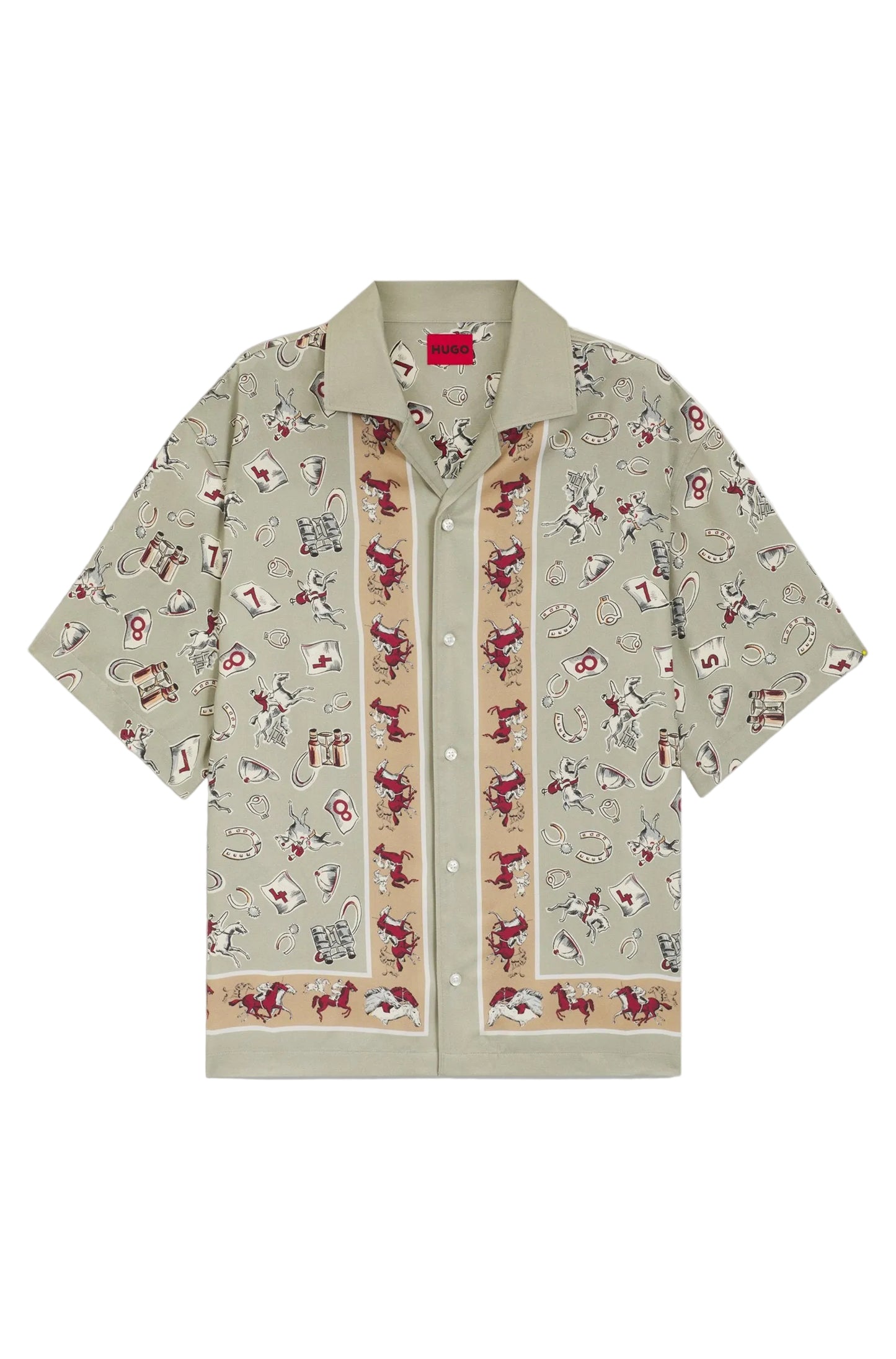 Hugo Men's Oversize Button-Up Shirt