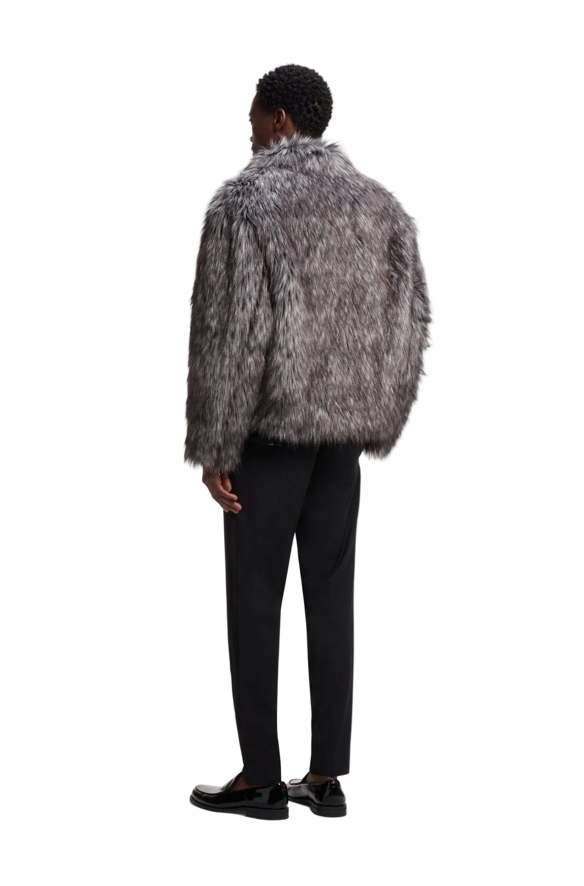 Hugo Men's Faux Fur Jacket