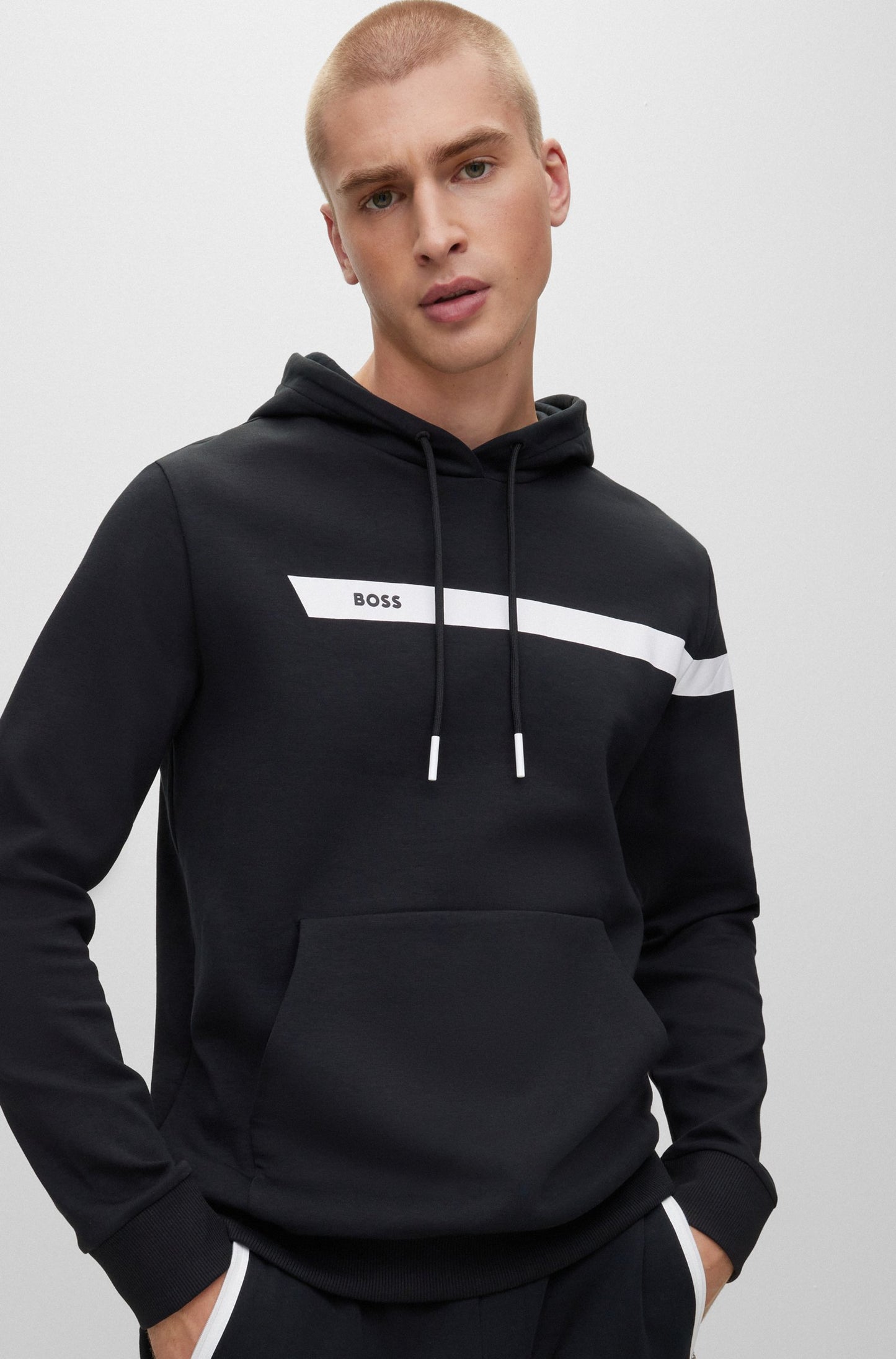 Boss Athleisure Men's Pullover Hoodie