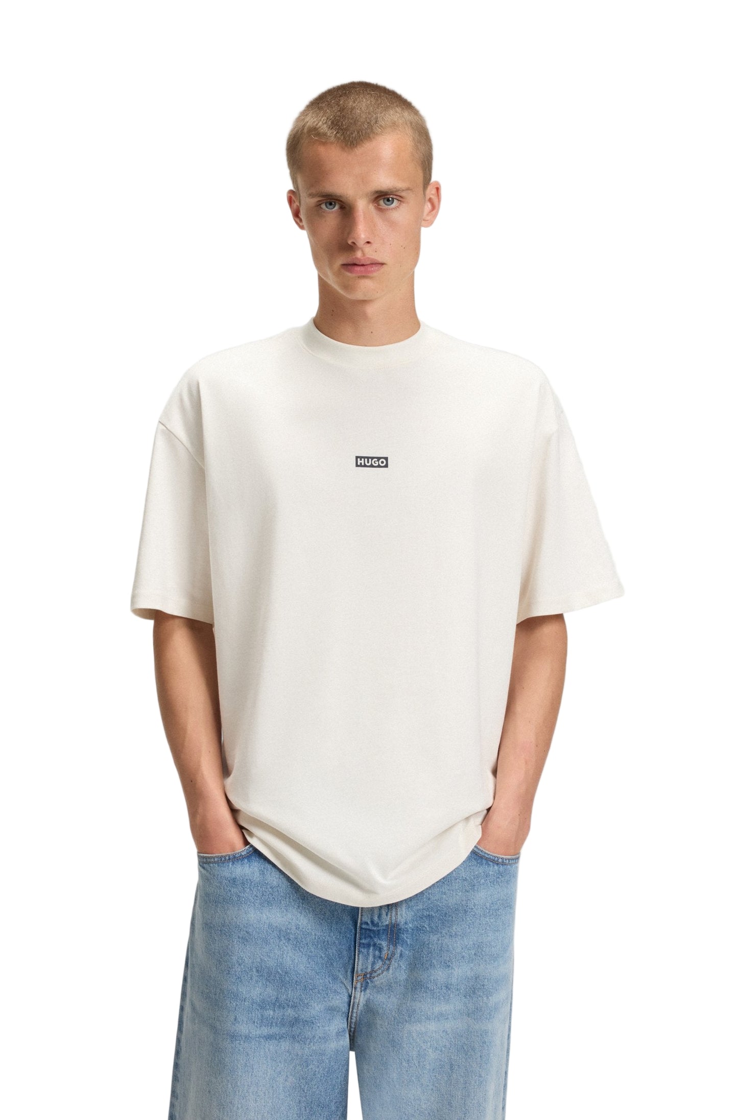 Hugo Blue Men's Loose-Fit T-Shirt