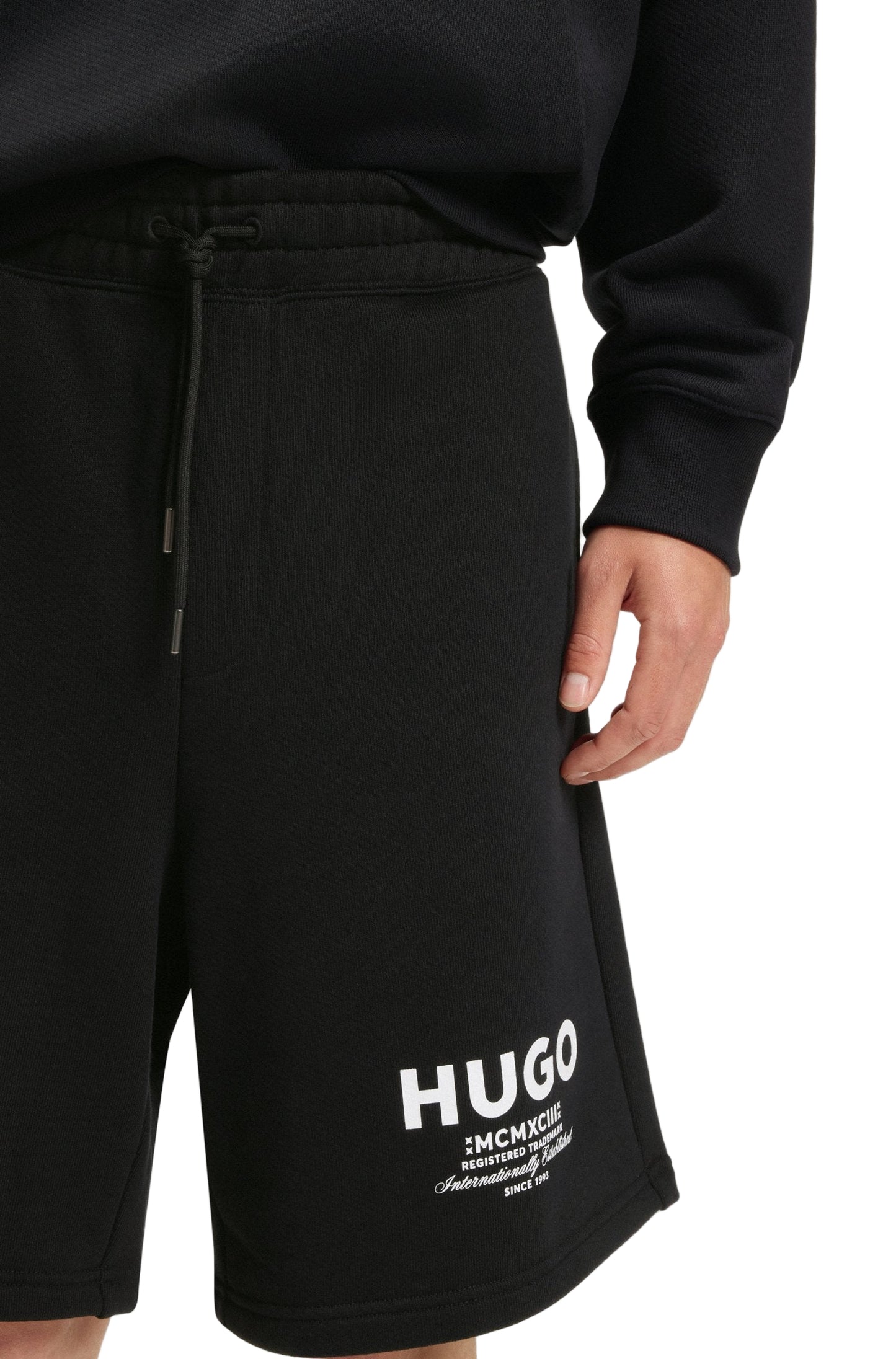 Hugo Blue Men's Loose-Fit Shorts