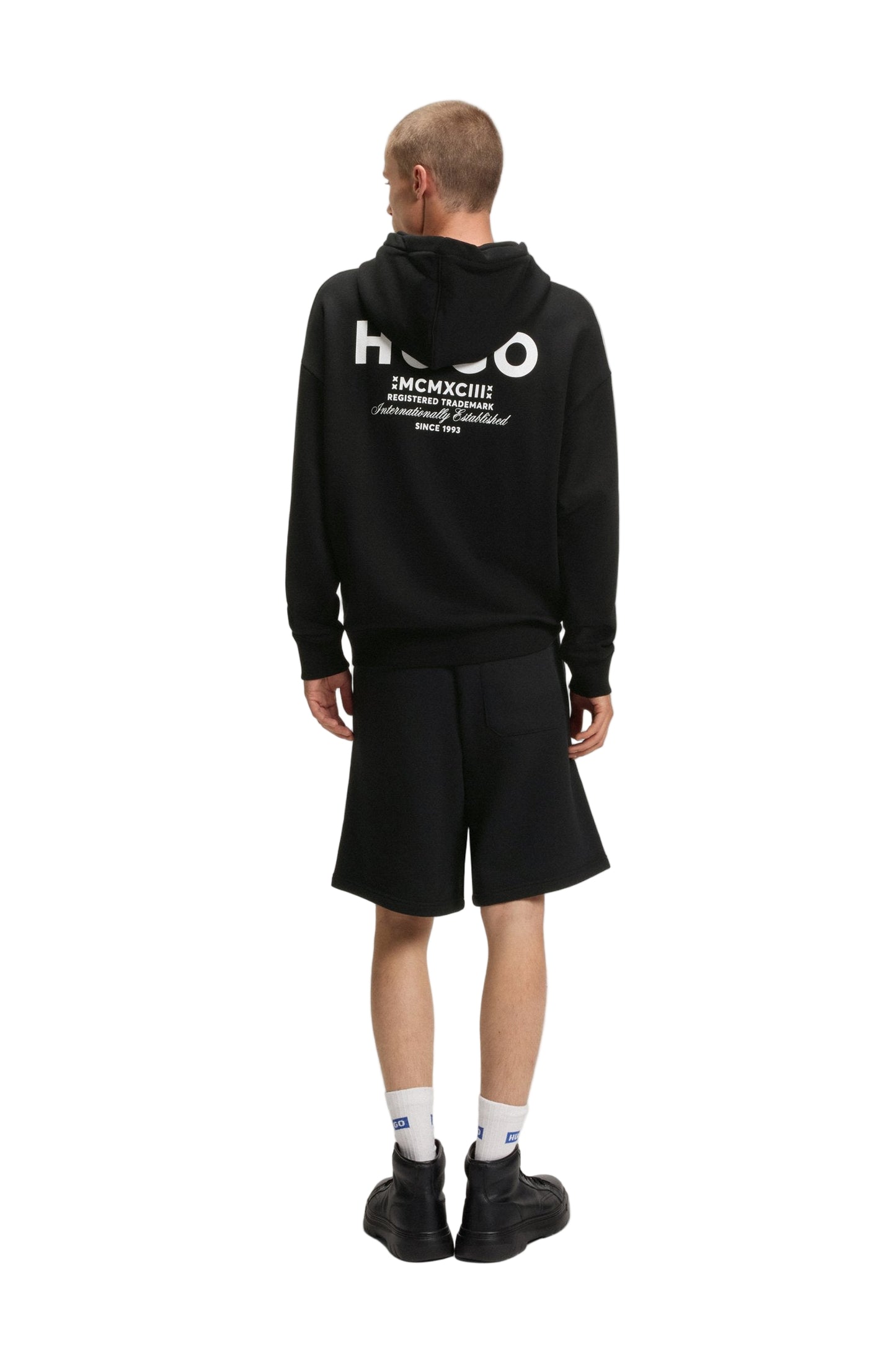 Hugo Blue Men's Loose-Fit Shorts