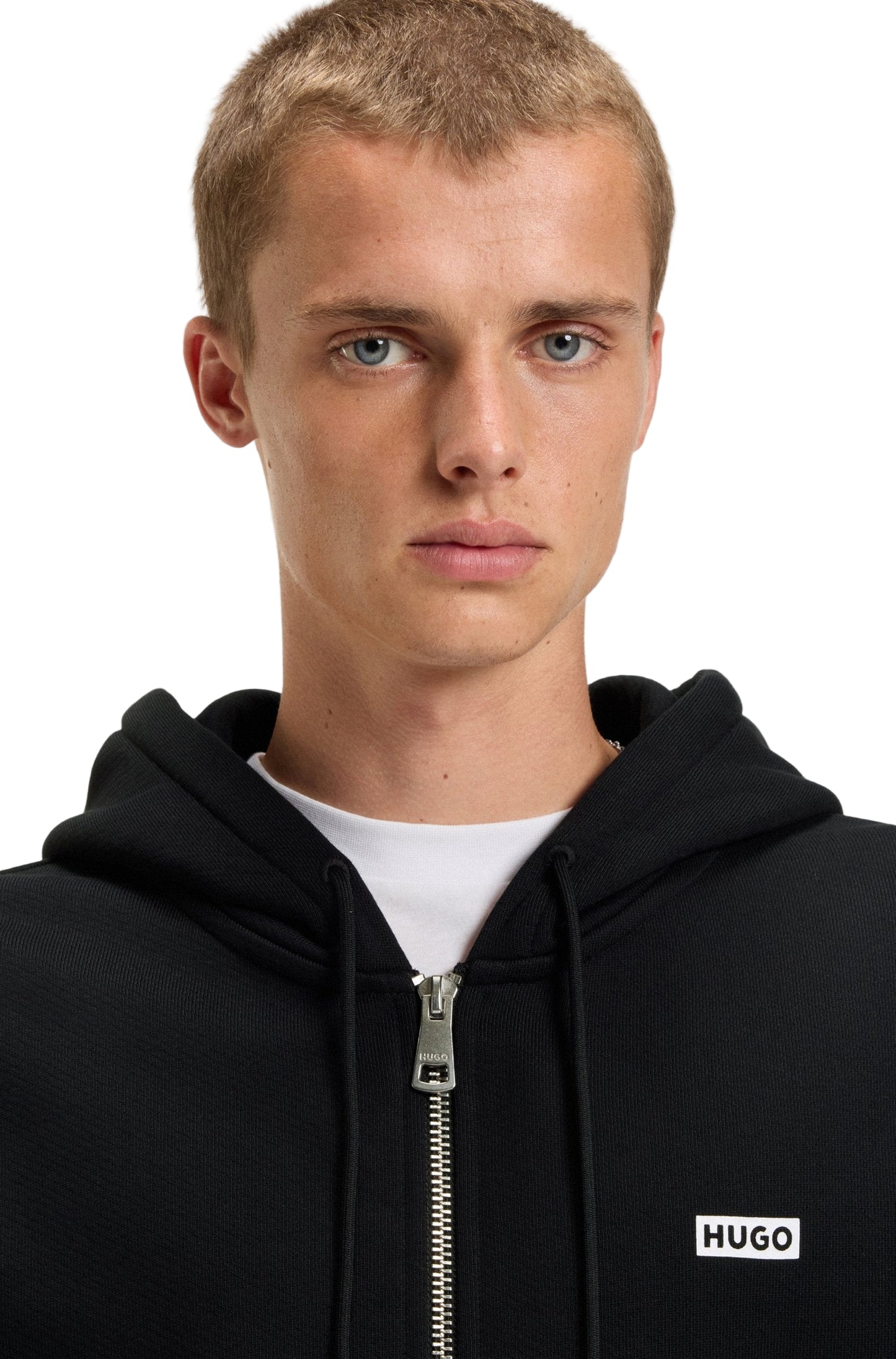 Hugo Blue Men's Zip-Up Hoodie
