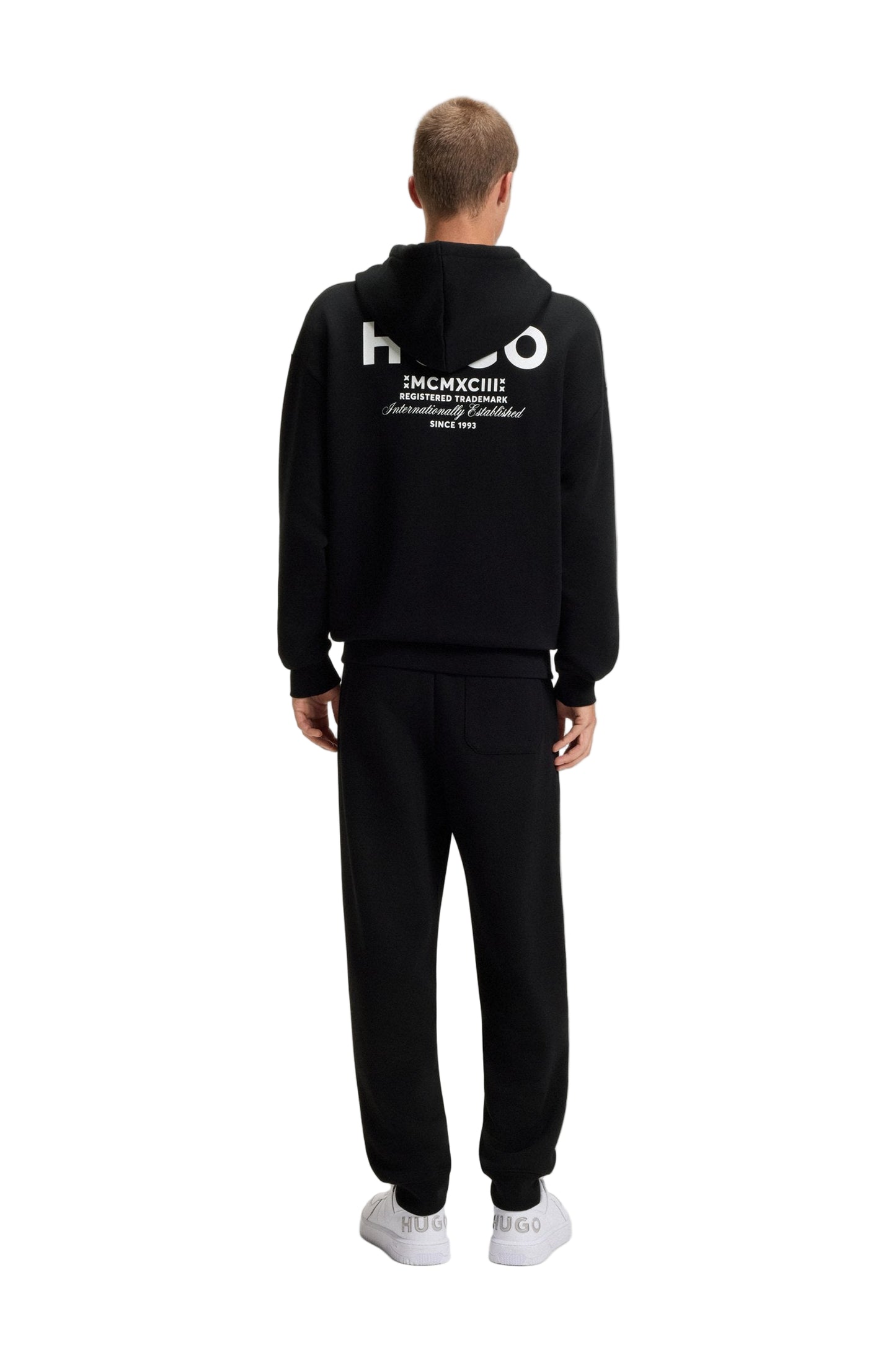 Hugo Blue Men's Zip-Up Hoodie