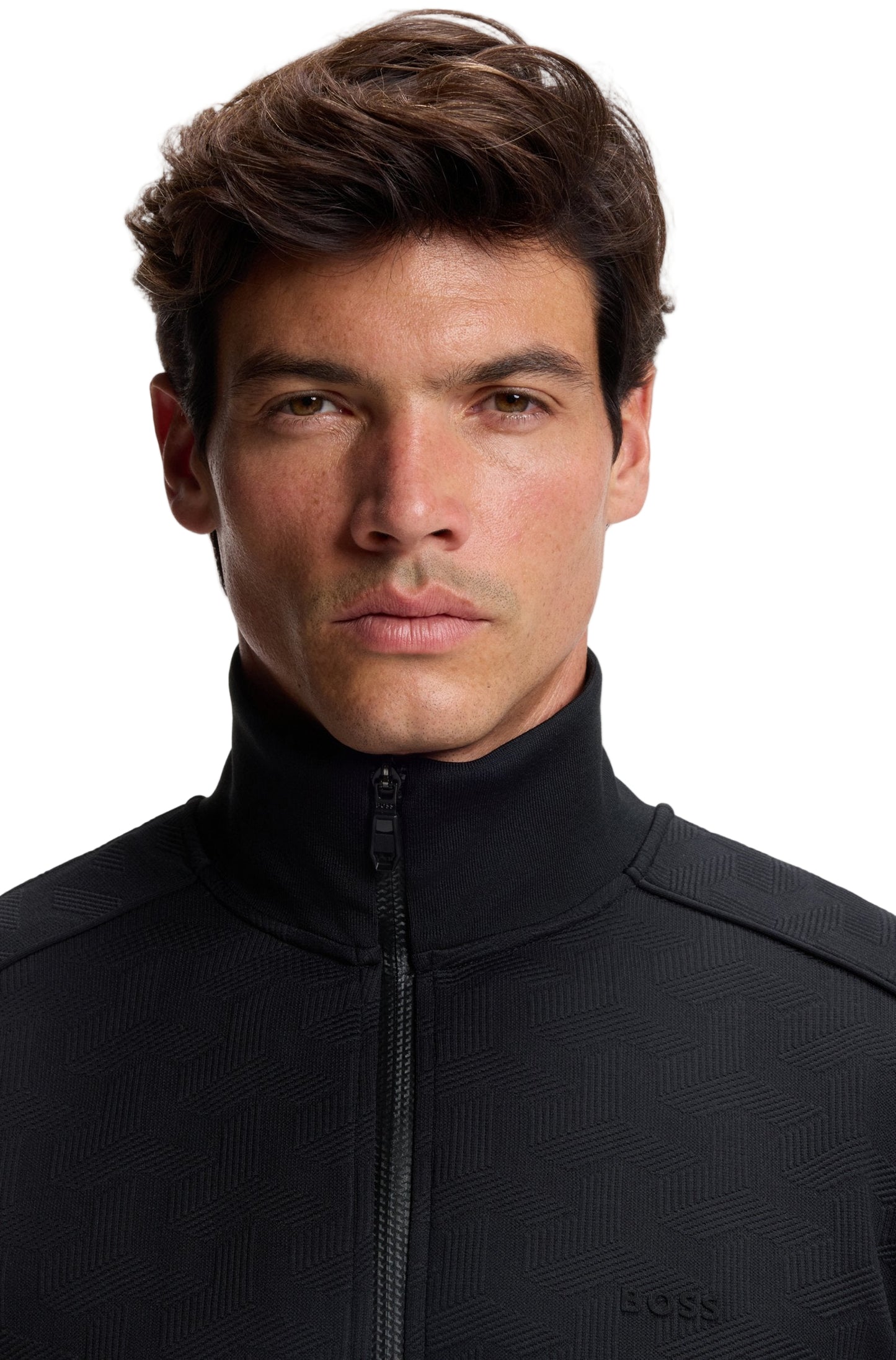 Boss Athleisure Men's Zip-Up Sweater