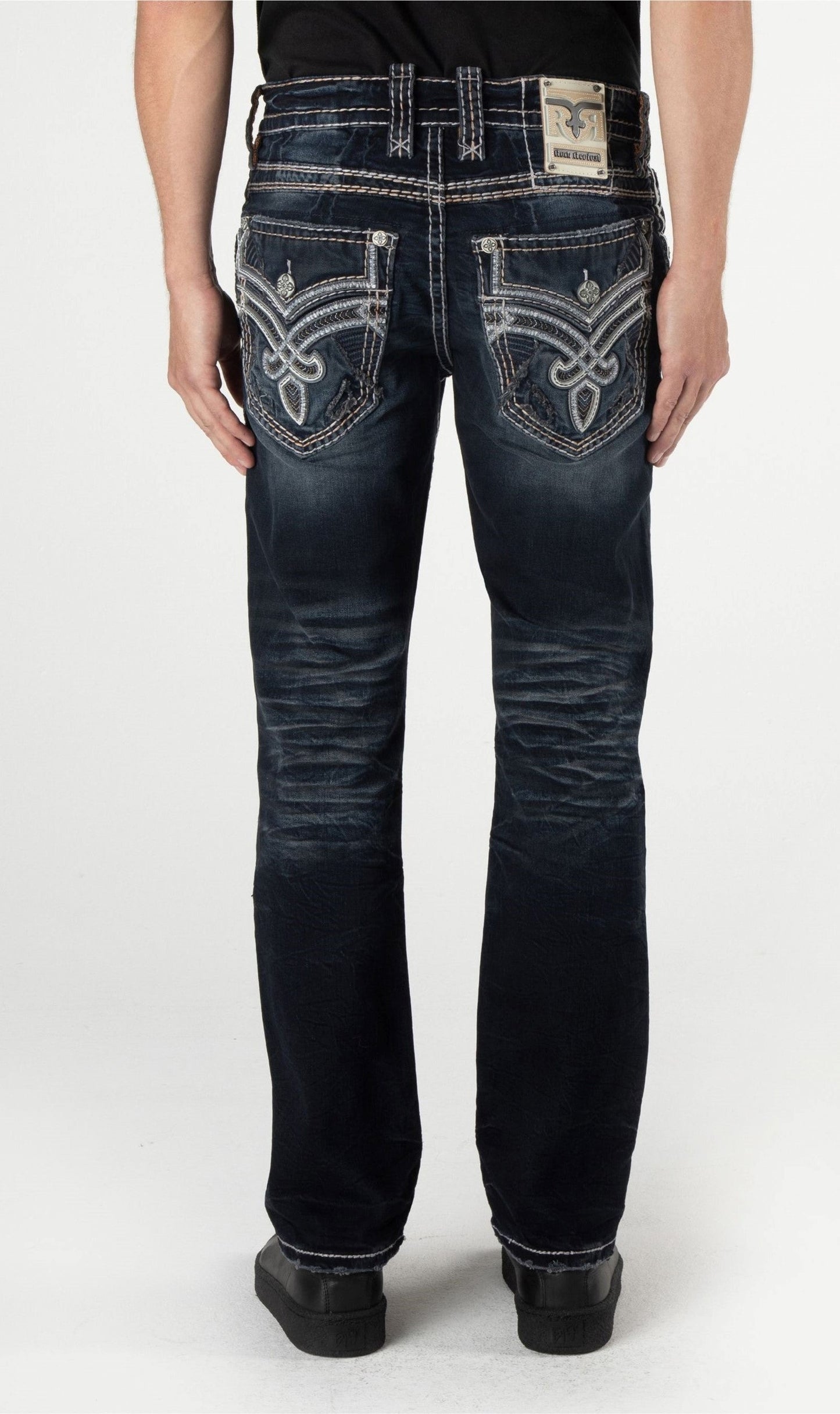 Rock Revival Men's Straight Jeans
