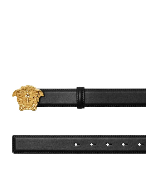 Versace La Medusa Leather Belt