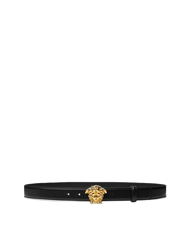 Versace La Medusa Leather Belt