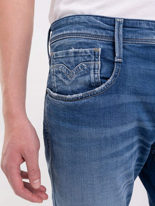 Replay Men's Anbass Slim Fit Jeans