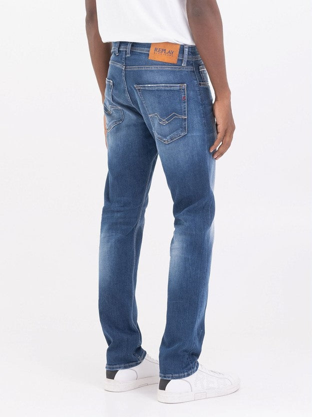 Replay Men's Grover Straight Fit Jeans