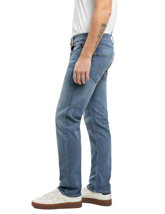 Replay Men's Grover Hyperflex Straight Fit Jeans 32"