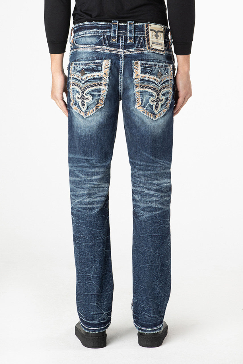 Rock Revival Men's Straight Jeans 32"